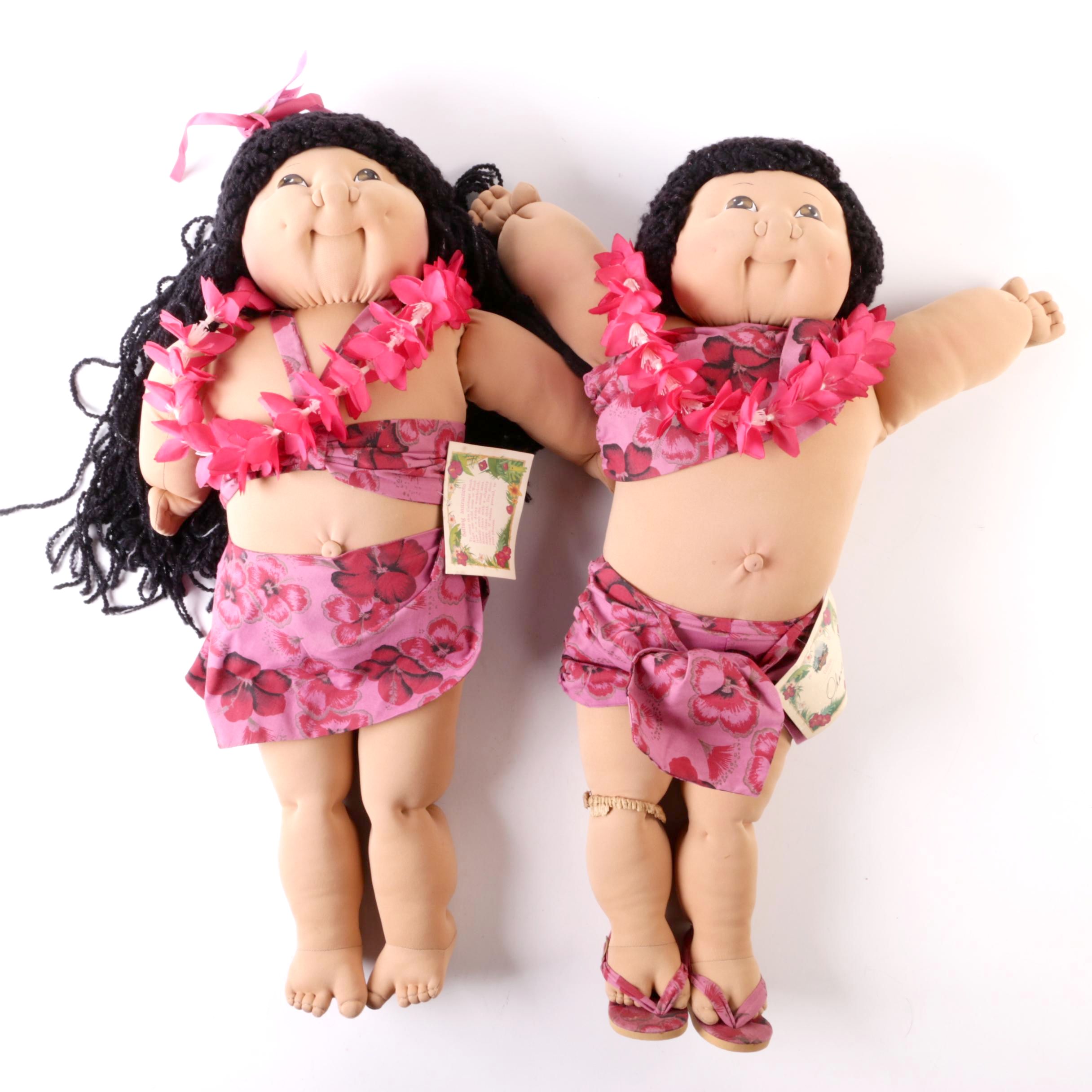 soft sculpture cabbage patch dolls