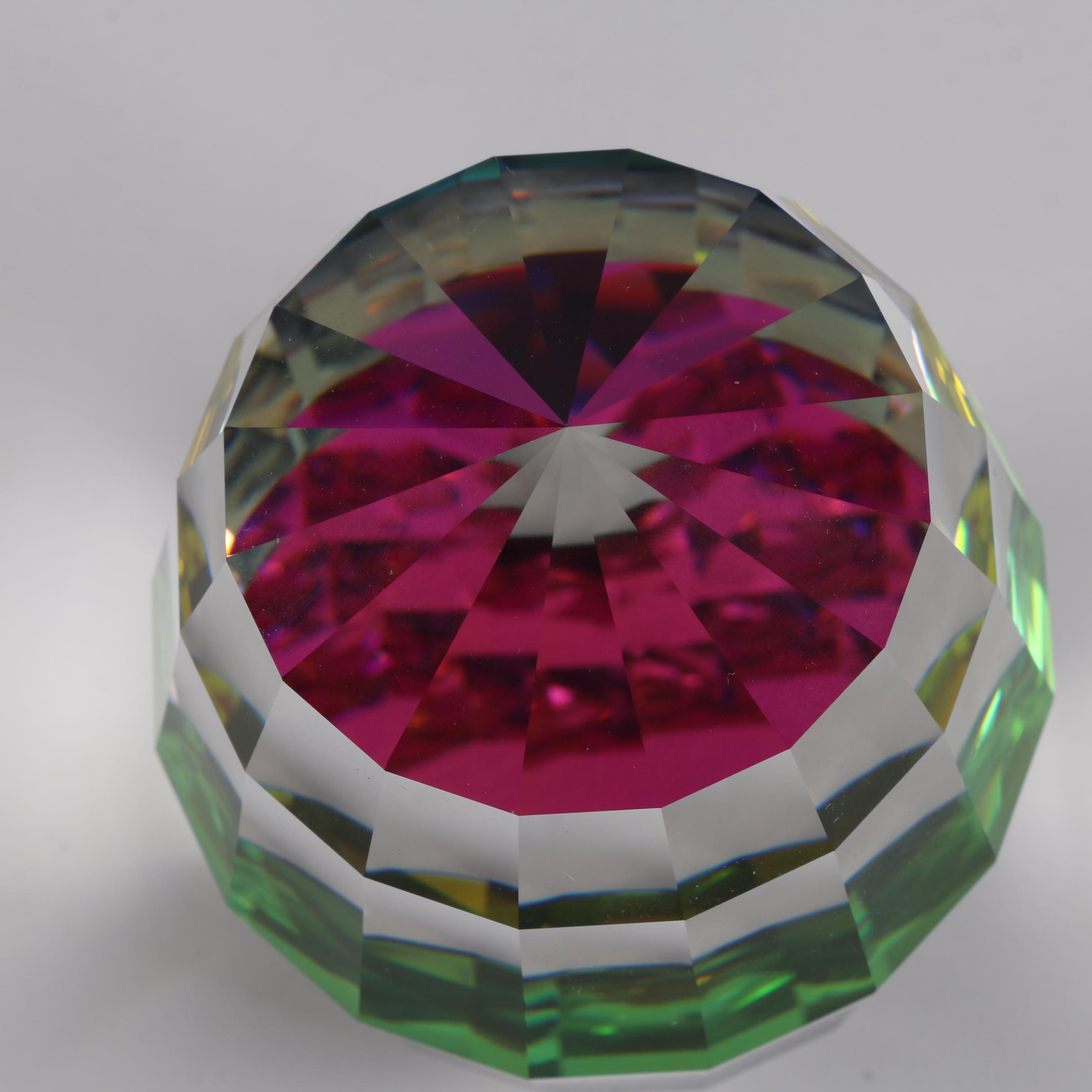 Swarovski Crystal Vitrail Paperweight with Other Vitrail Paperweights EBTH