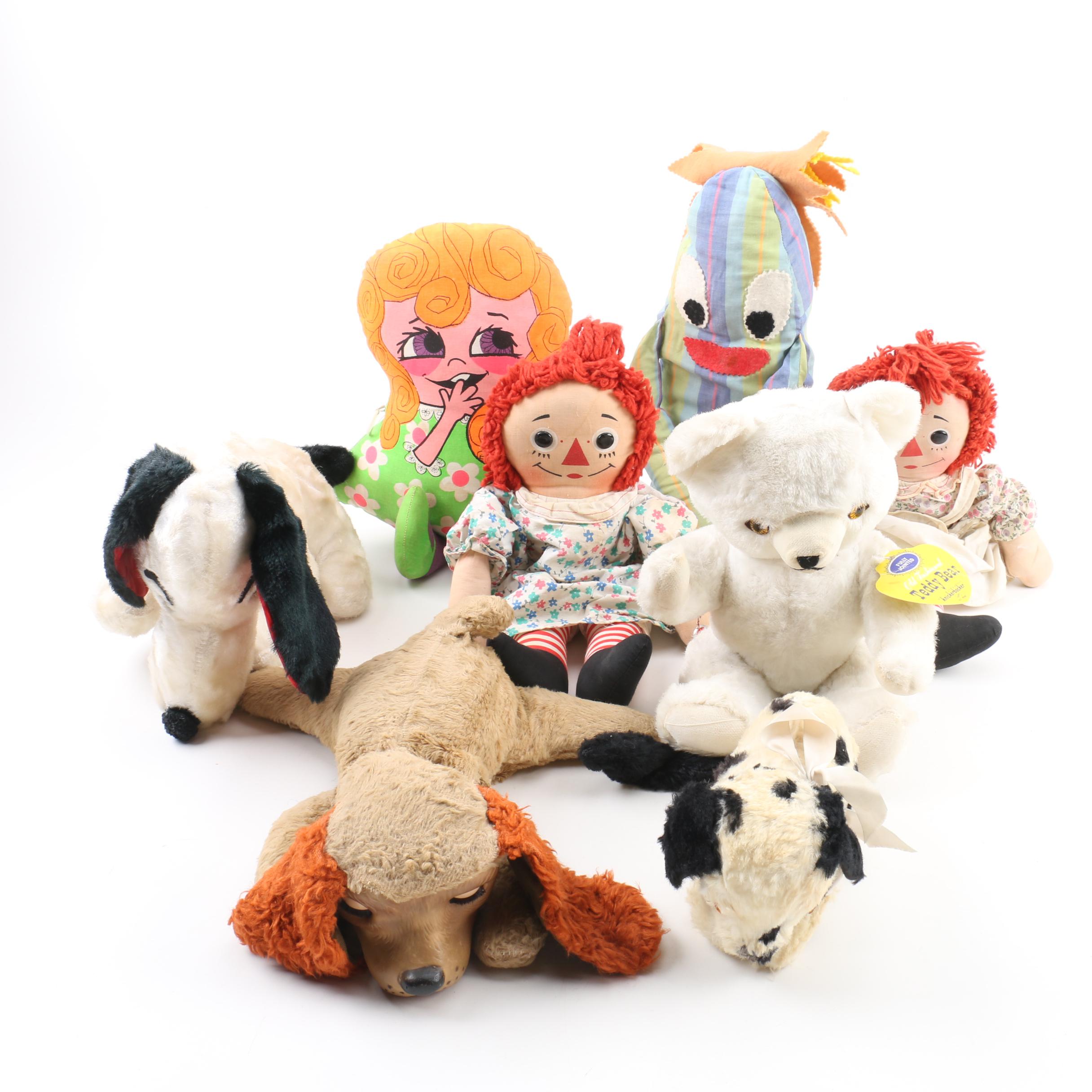 vintage knickerbocker stuffed animals