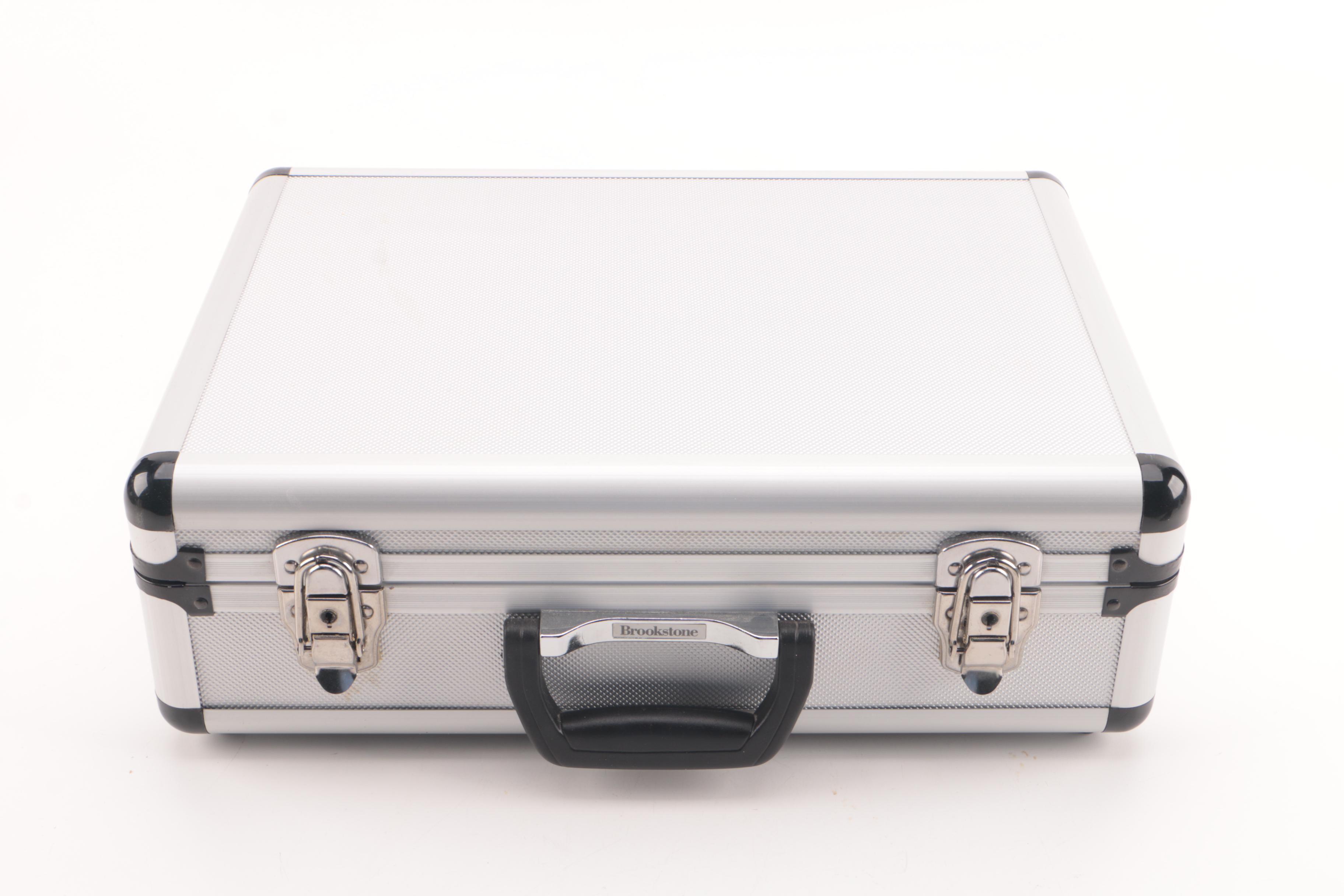 Brookstone Hand Tool Kit In Metal Case EBTH