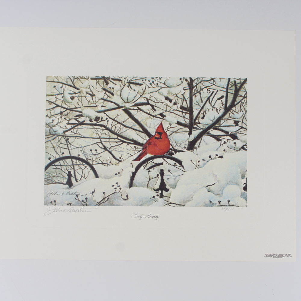 John Ruthven Signed Limited Edition Print "Frosty Morning" EBTH