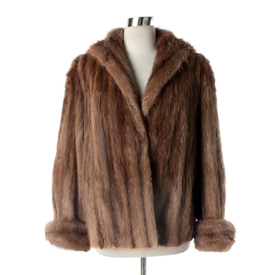 Women&#39;s Vintage Garland&#39;s of St. Louis Muskrat Fur Coat | EBTH