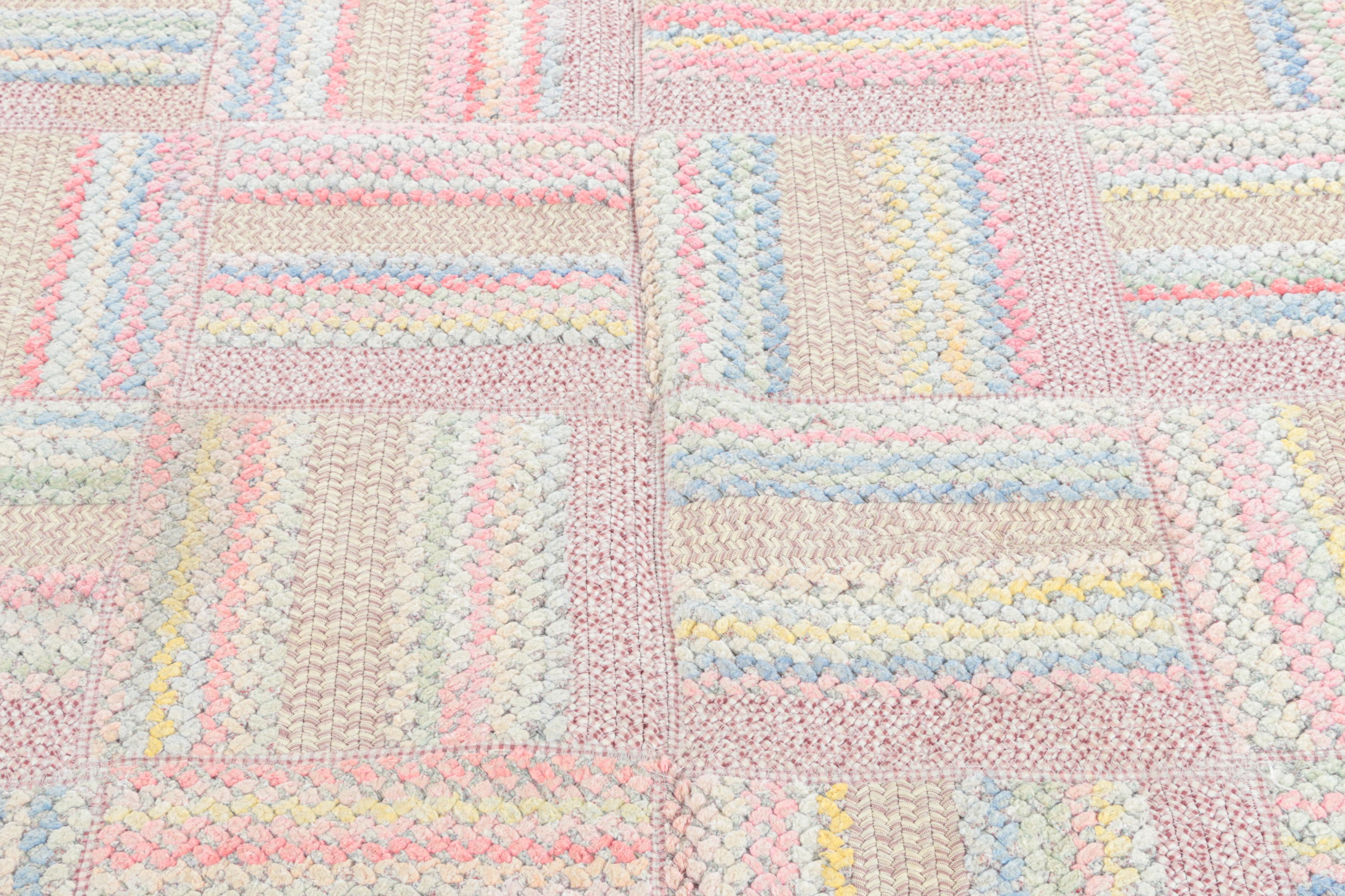 Pieced Braided Rag Area Rug | EBTH