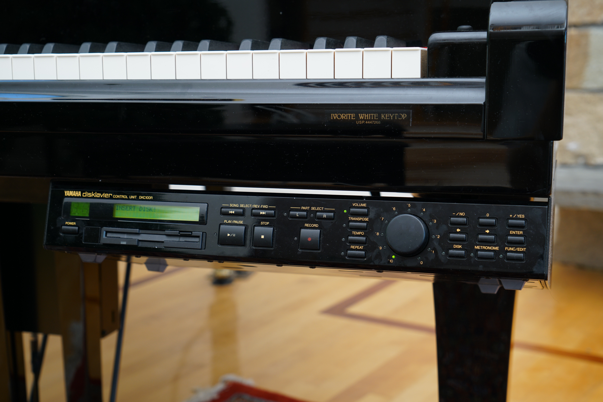 Yamaha Baby Grand Piano with Disklavier Control Unit and Discs EBTH