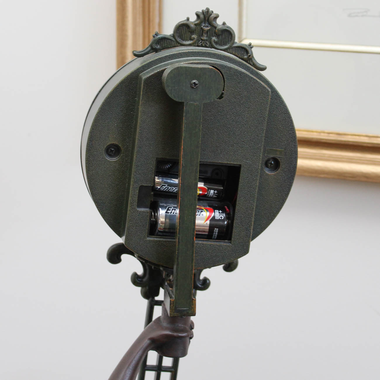 Crosa Lyre Pendulum Swinging Clock EBTH