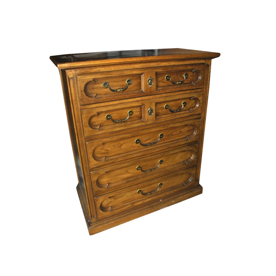 Mediterranean Style Chest Of Five Drawers By Unique Furniture