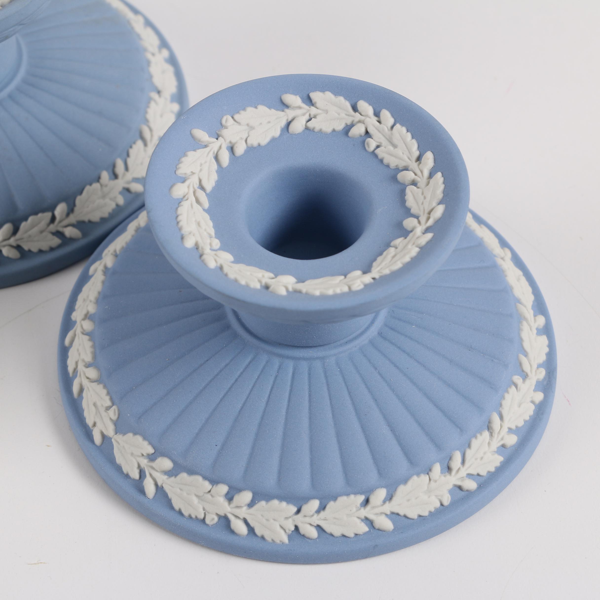 Wedgwood Jasperware Candle Holders EBTH