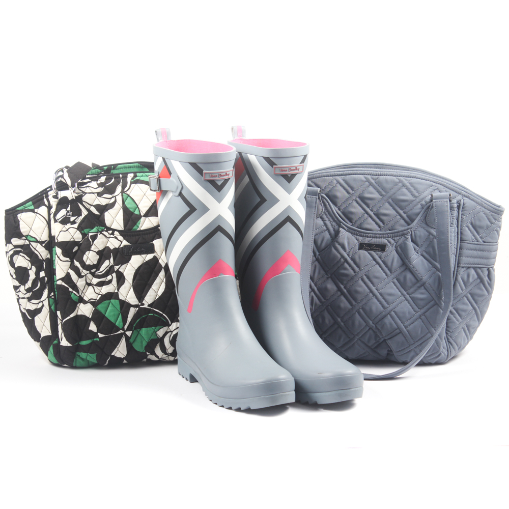 vera bradley rain boots
