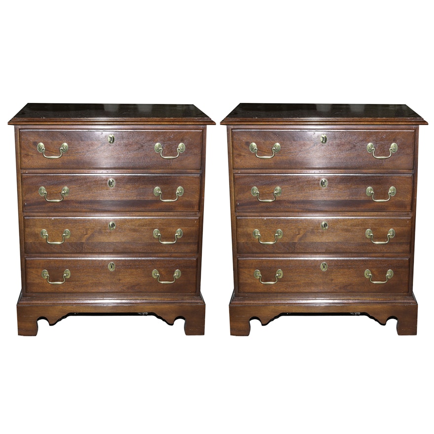 Chippendale Style Bedside Chests By Hickory White Ebth