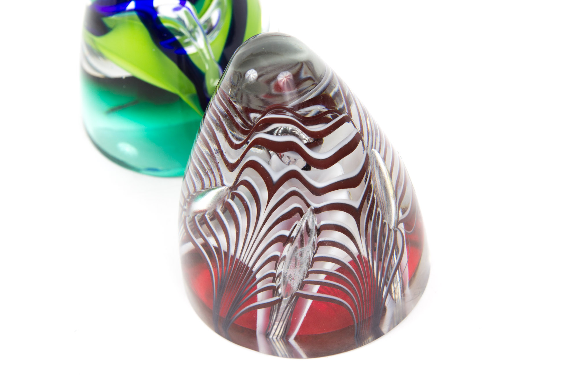 Adam Jablonski Lead Crystal Paper Weights EBTH