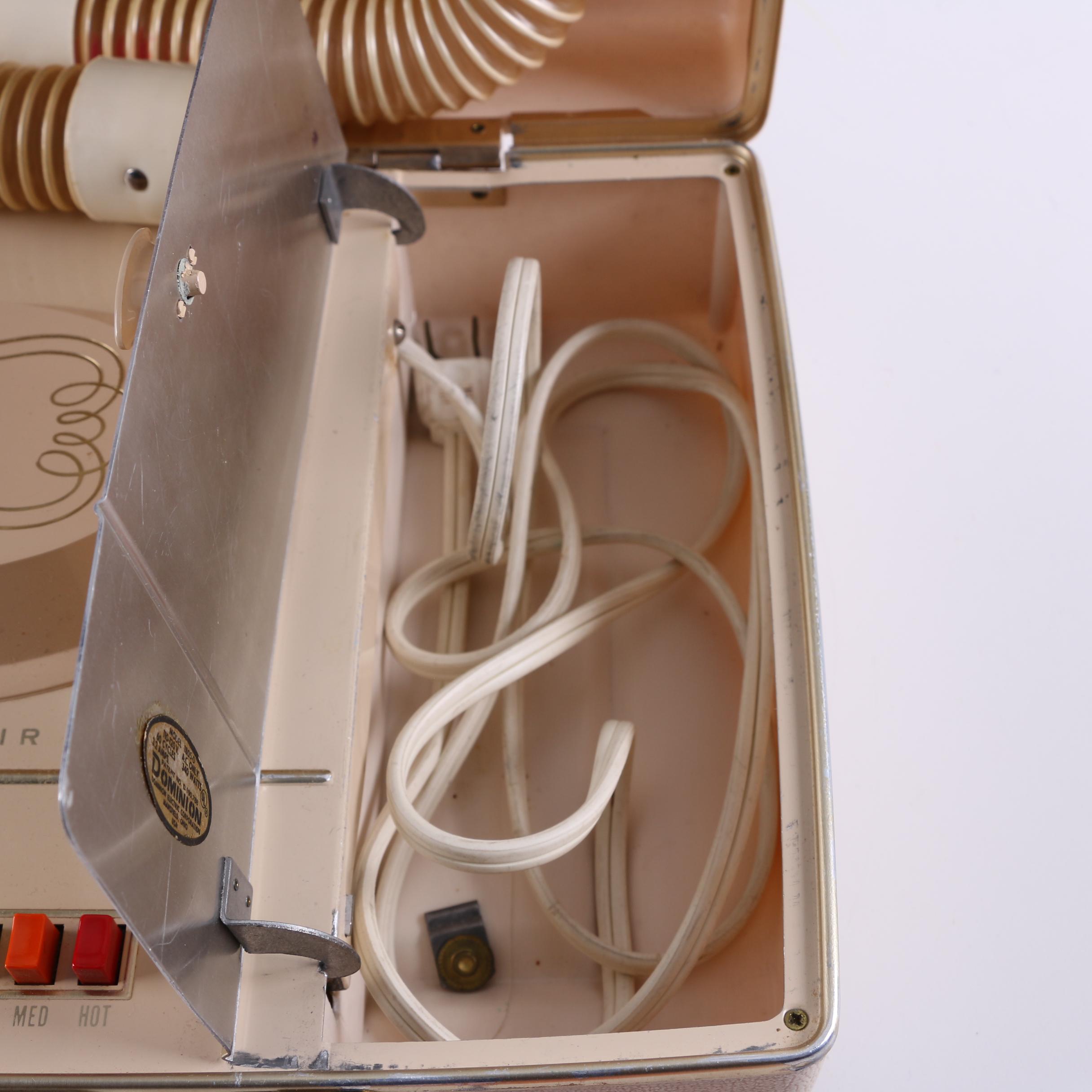 Vintage Lady Sunbeam and Dominion Electric Hair Dryers EBTH