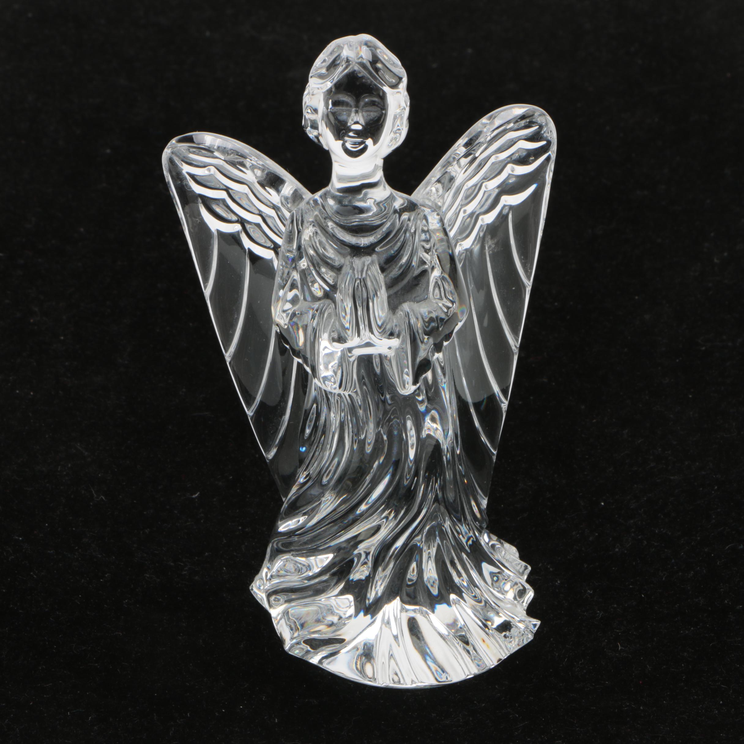 Waterford Crystal "Guardian Angel" Figurine EBTH