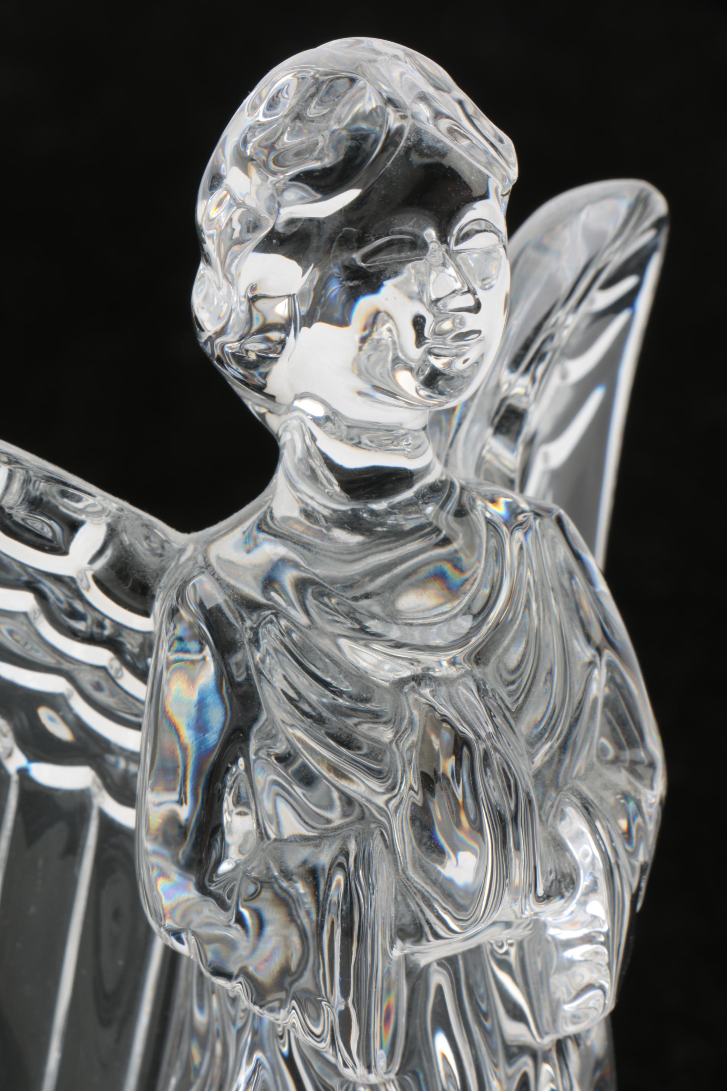 Waterford Crystal "Guardian Angel" Figurine EBTH