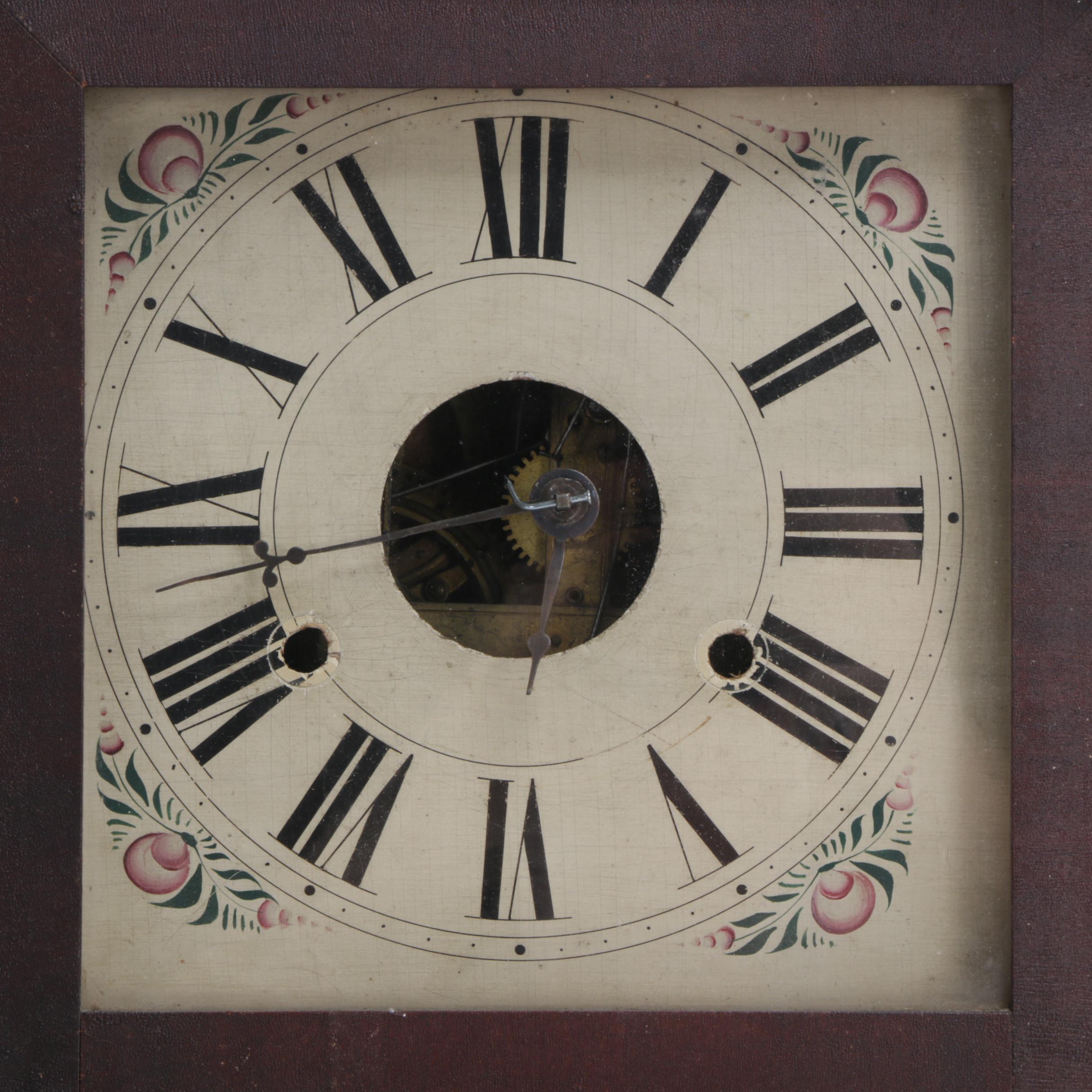 Antique Birge, Peck & Co. Triple Decker Clock Featuring Buckingham