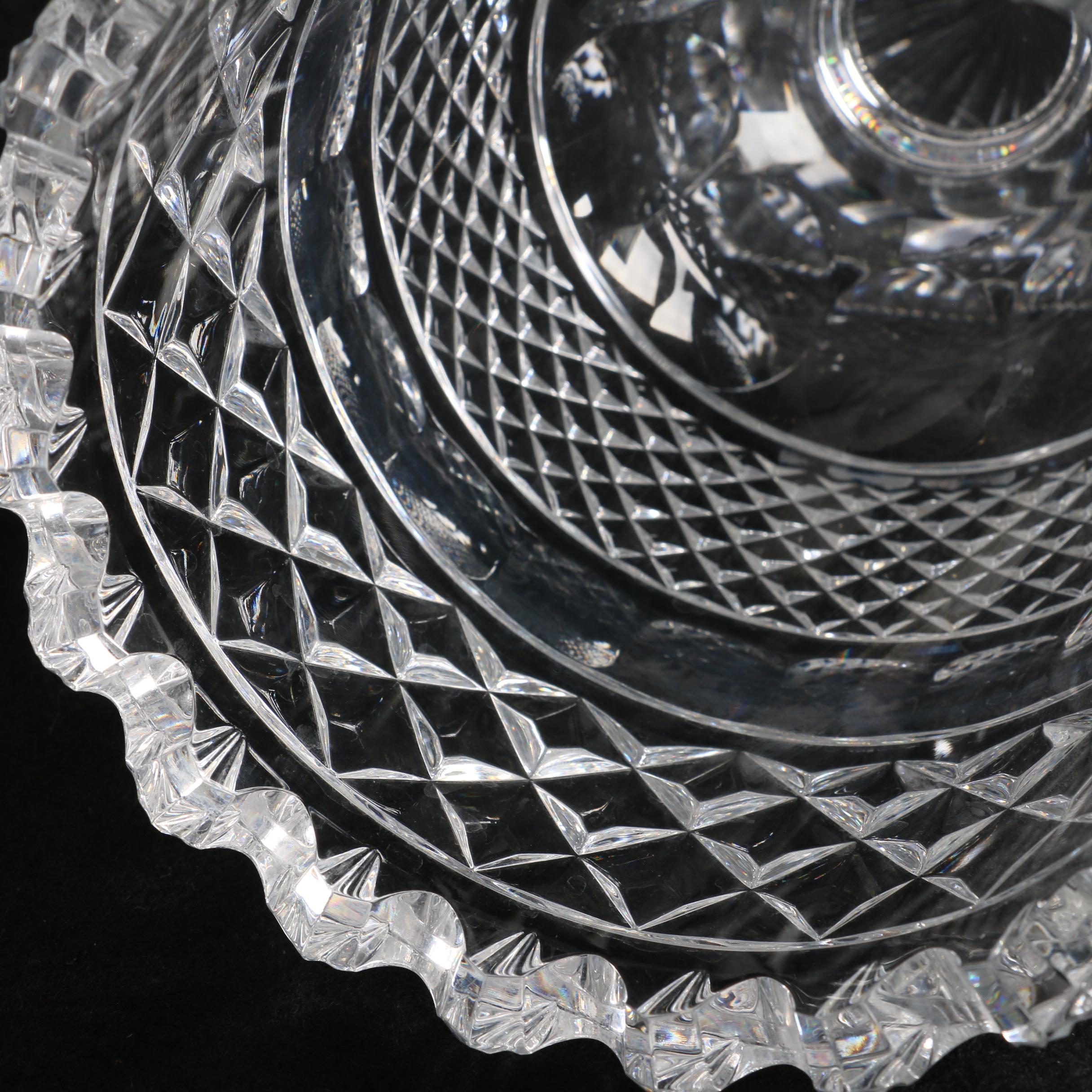 Waterford Crystal Pedestal Vase EBTH