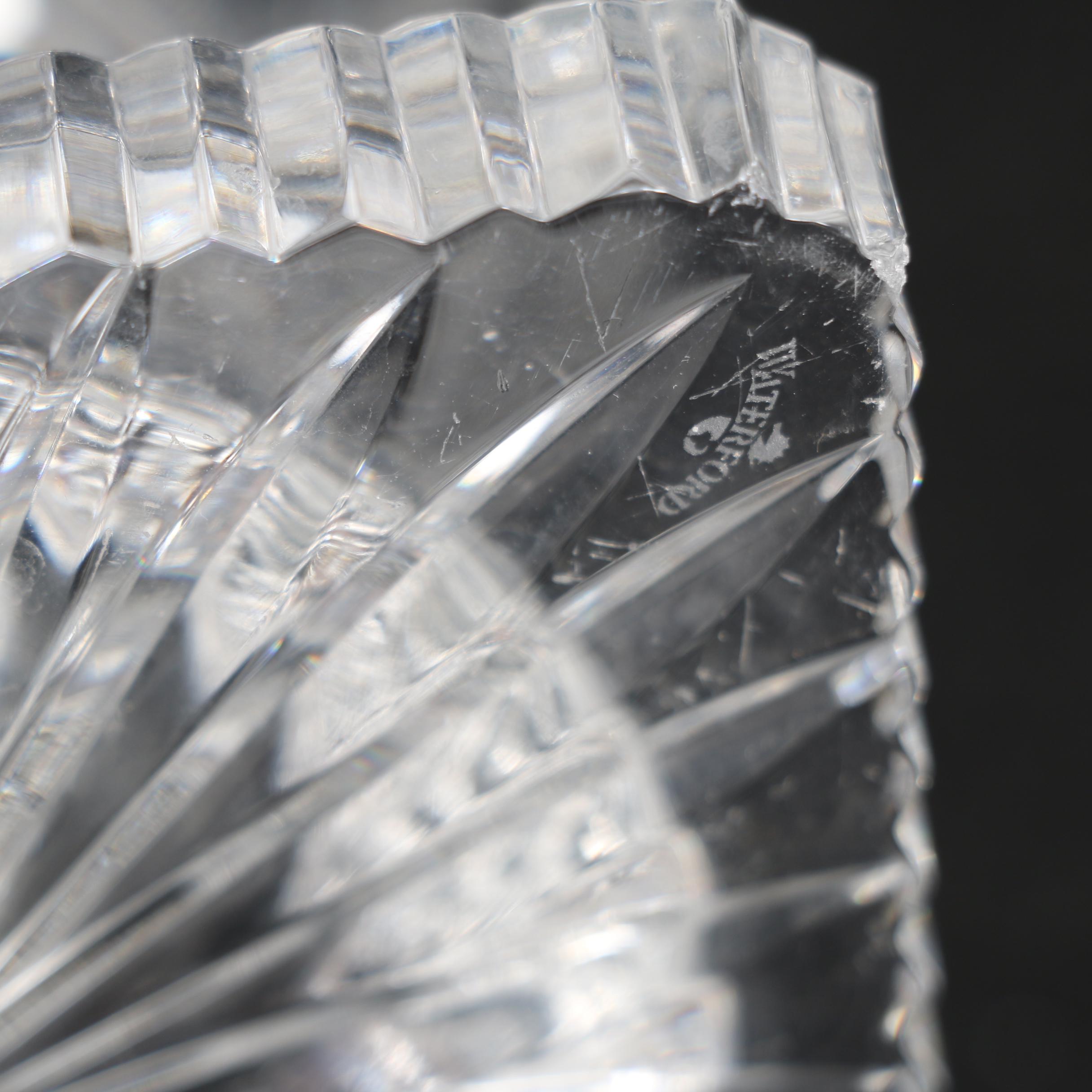 Waterford Crystal Pedestal Vase EBTH