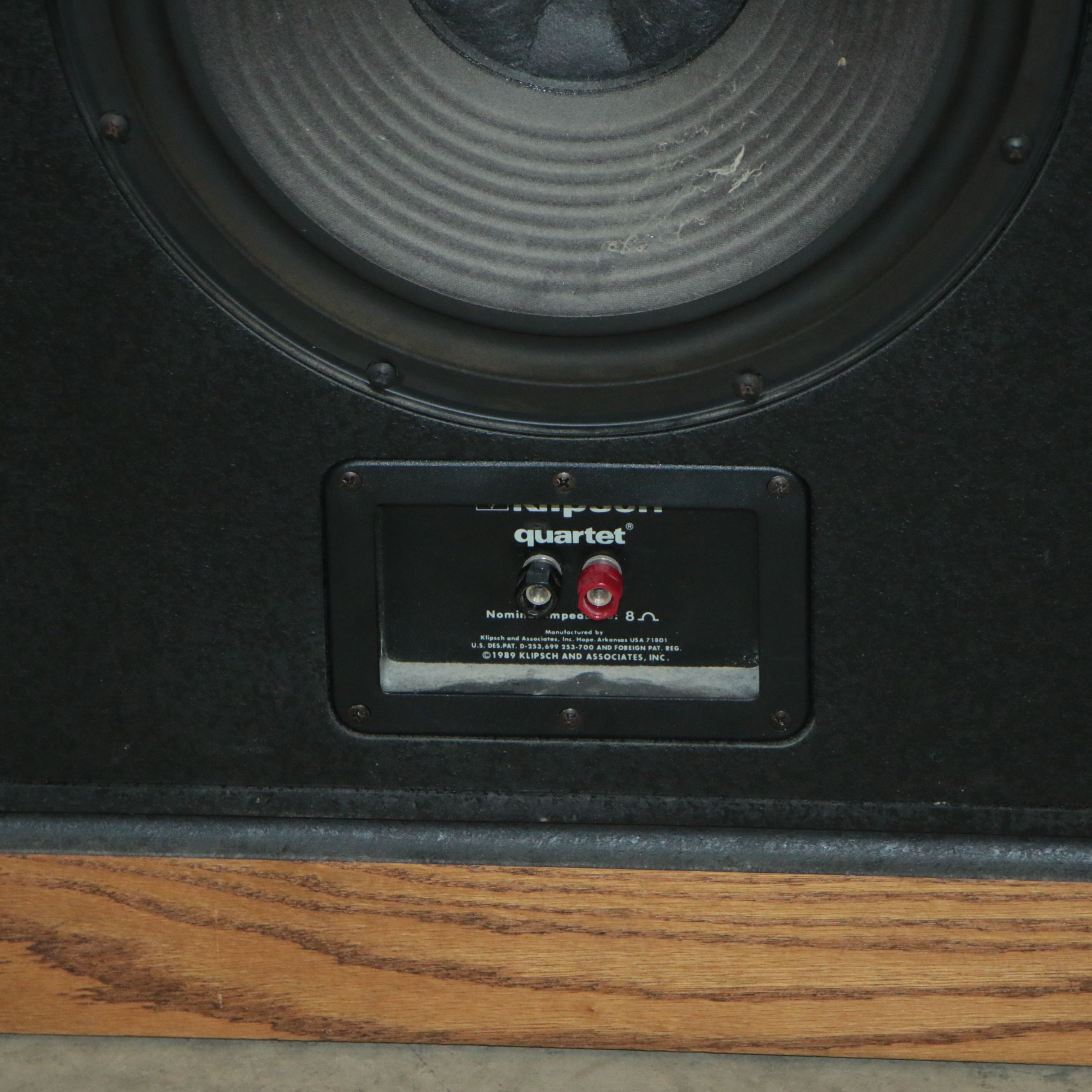 Vintage Klipsch Quartet Floorstanding Speakers EBTH