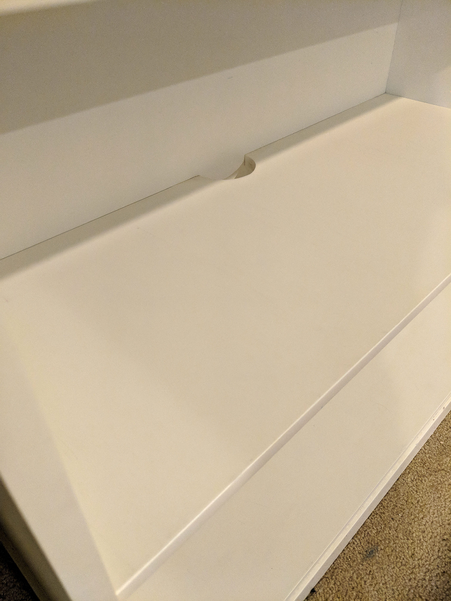 Pottery Barn White Bookshelves and Lateral File EBTH