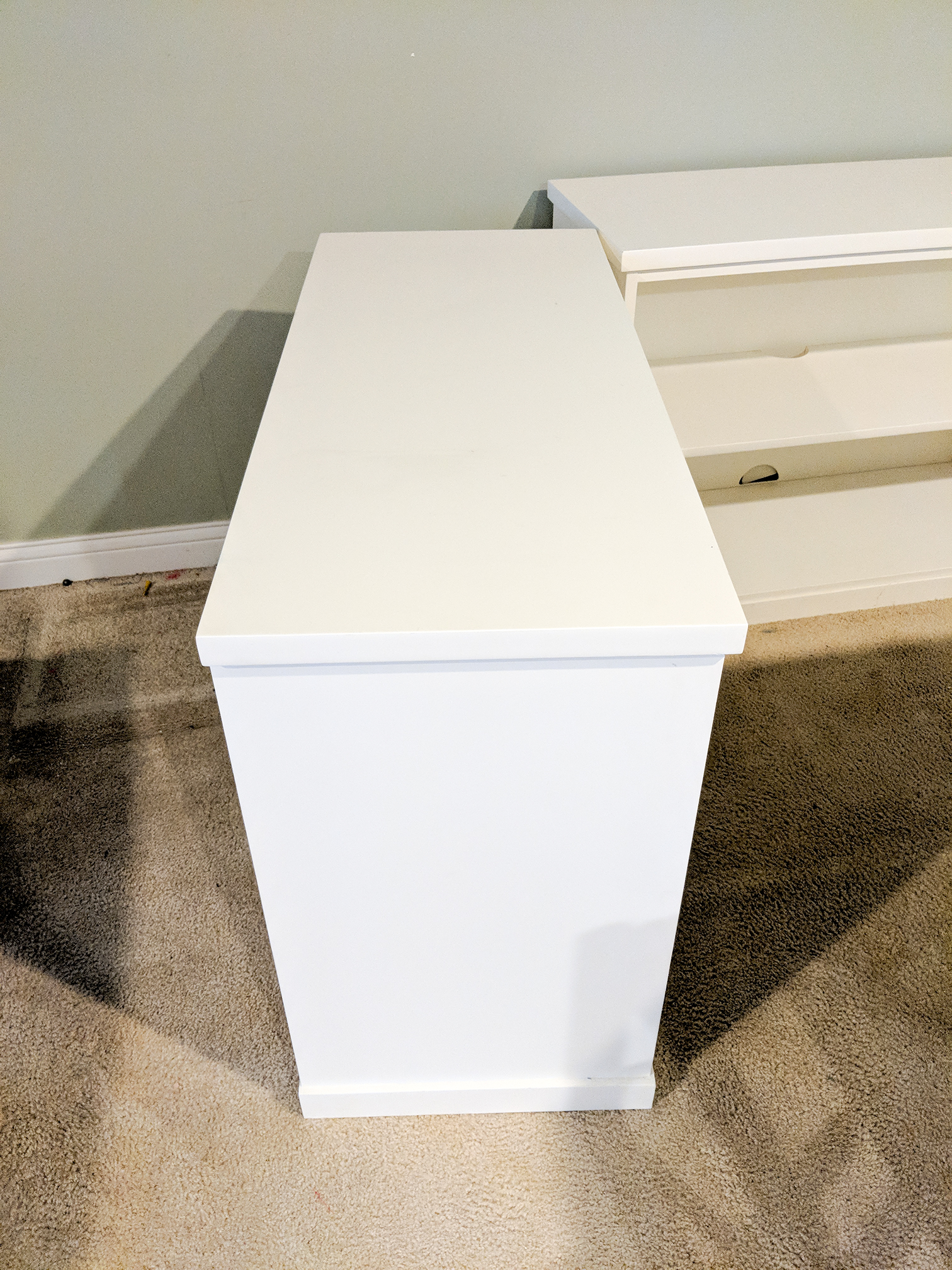 Pottery Barn White Bookshelves and Lateral File EBTH