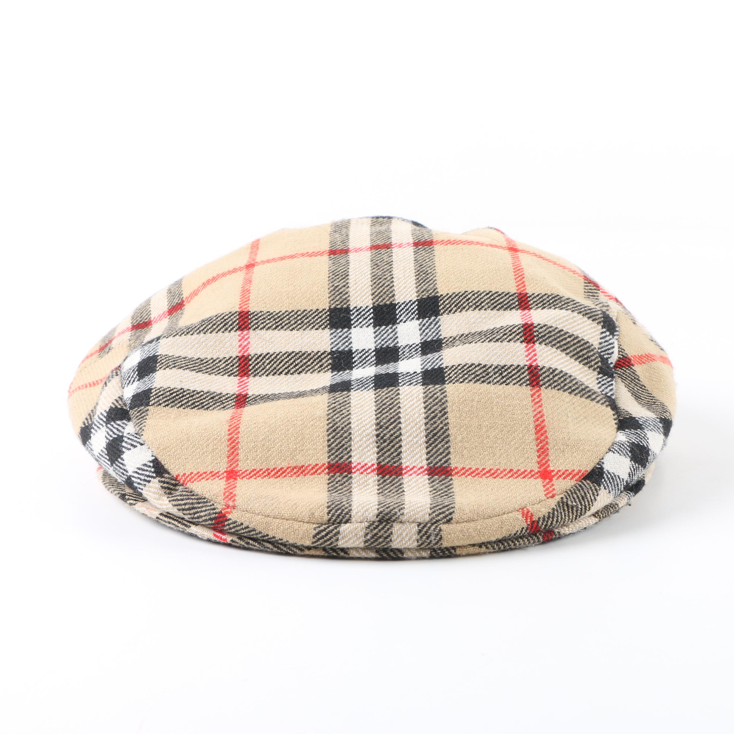 burberry pageboy hat