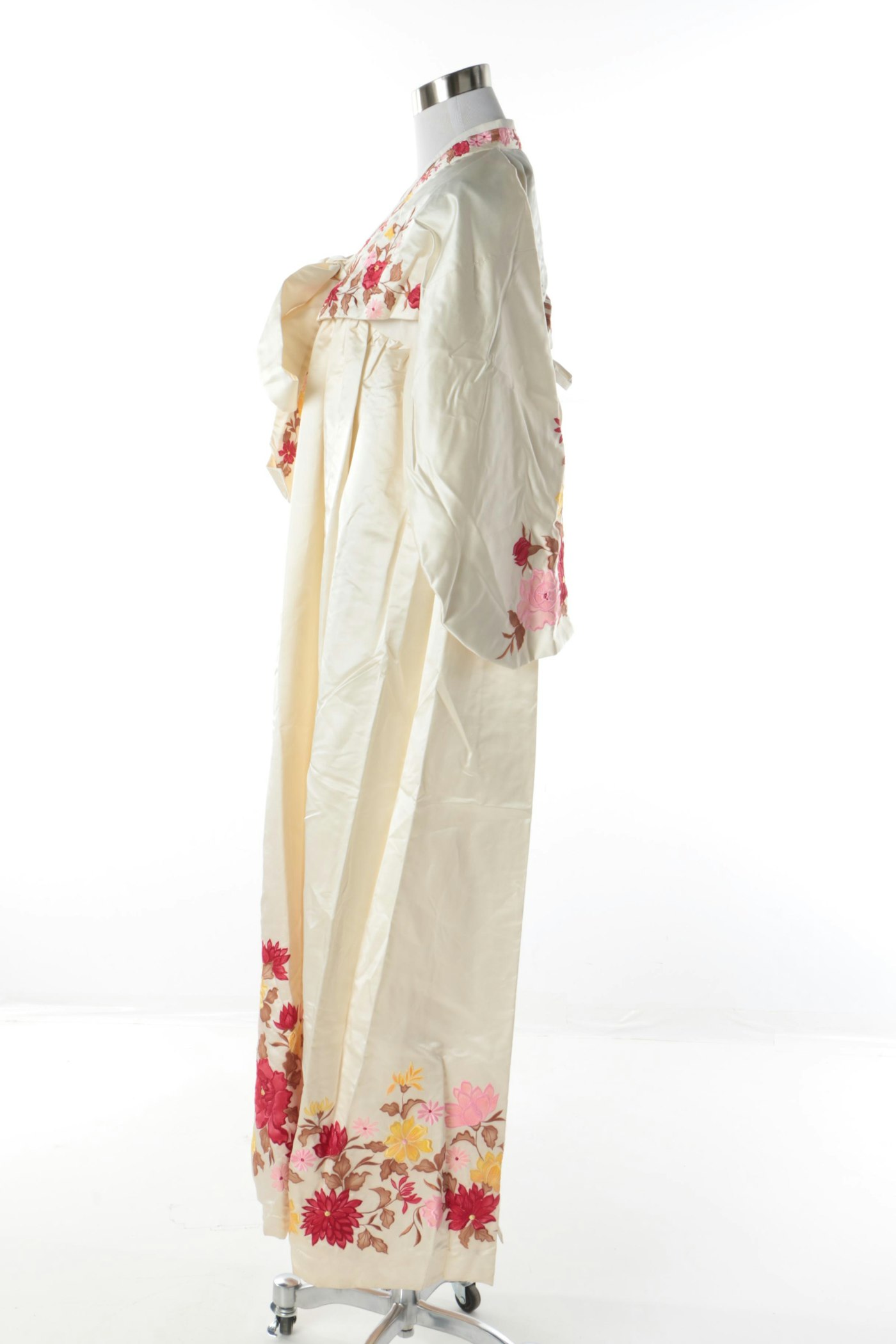 Vintage Korean Silk Hanbok  and Sleeveless Dress with 