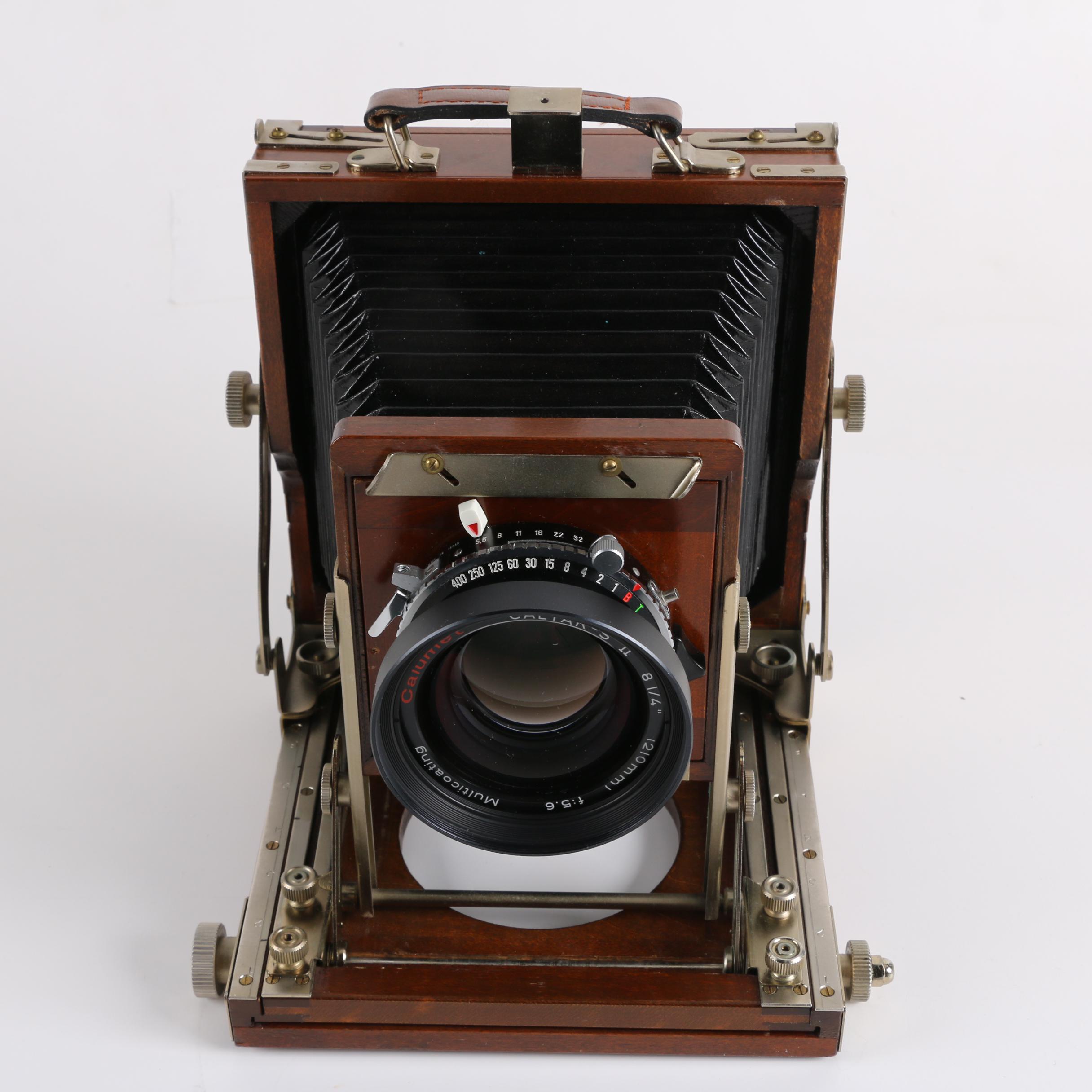 Calumet WoodField 4X5 View Camera with CaltarS II Lens and