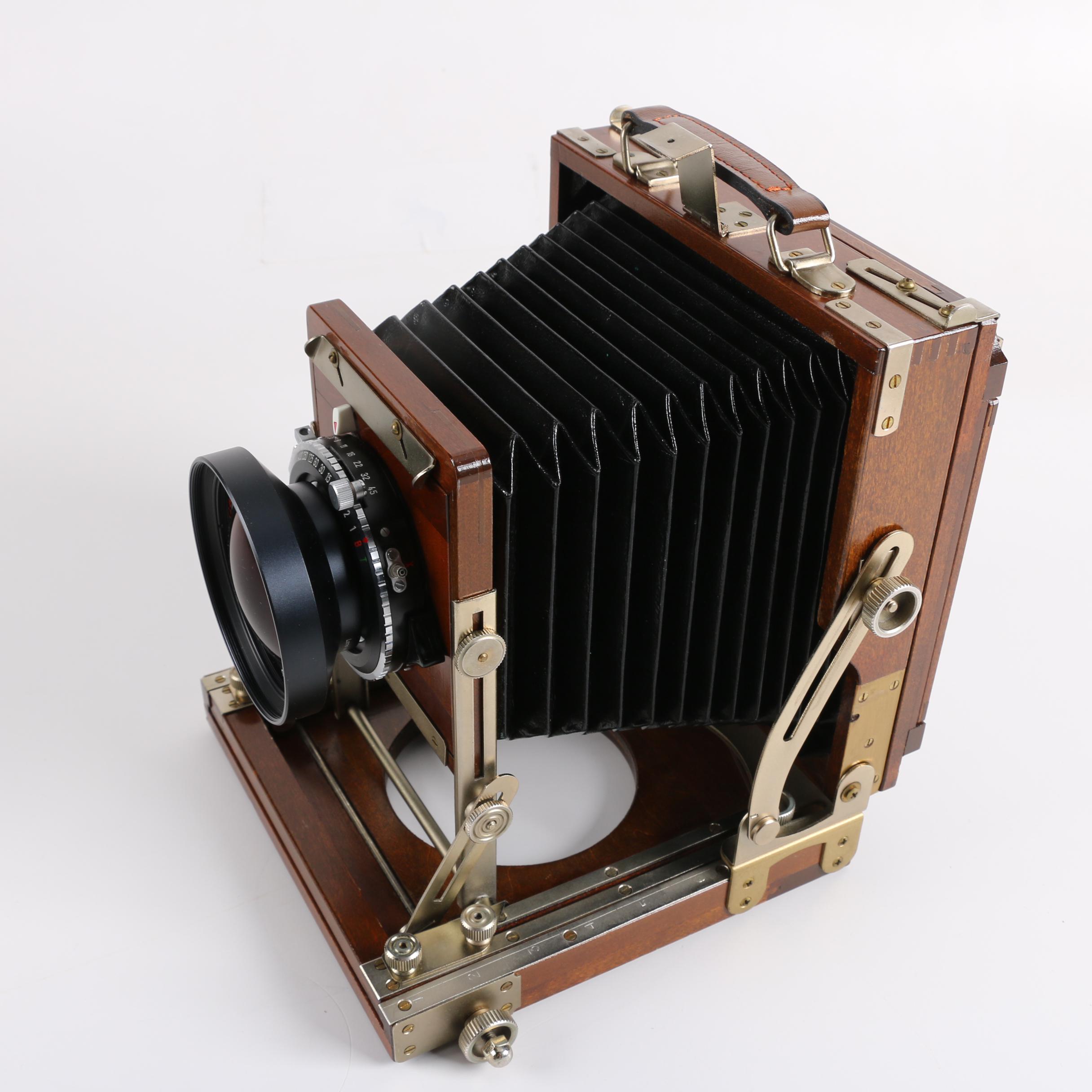 Calumet WoodField 4X5 View Camera with CaltarS II Lens and Accessories EBTH