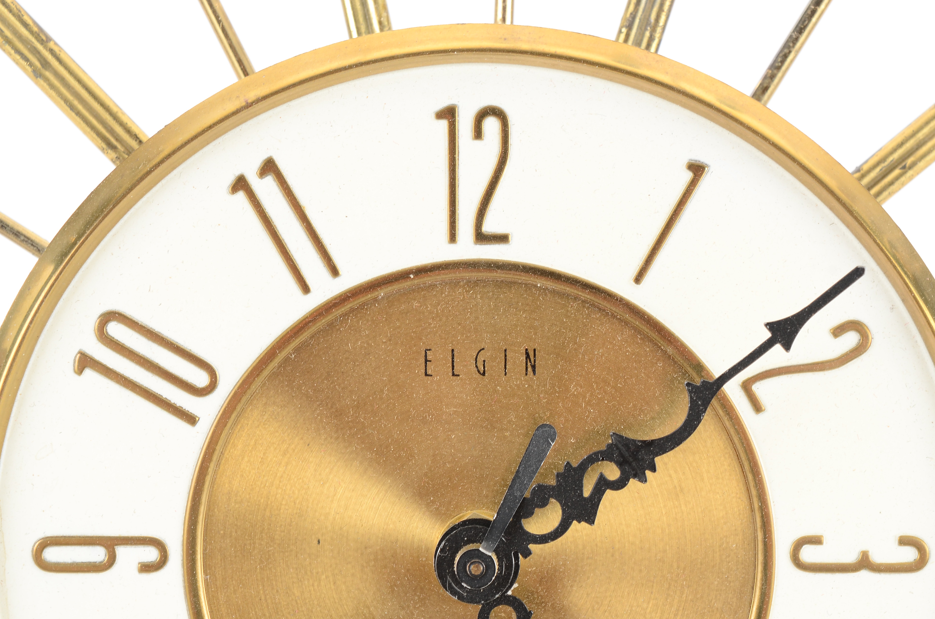 Elgin Sunburst Wall Clock EBTH