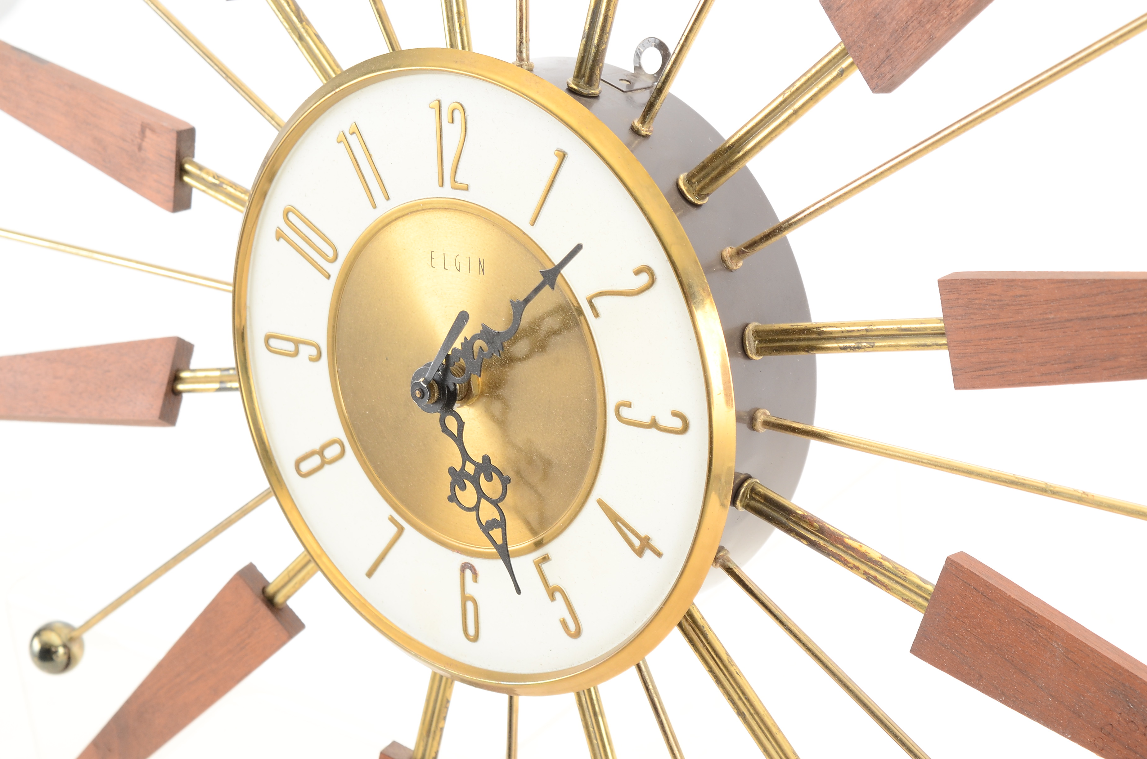 Elgin Sunburst Wall Clock EBTH
