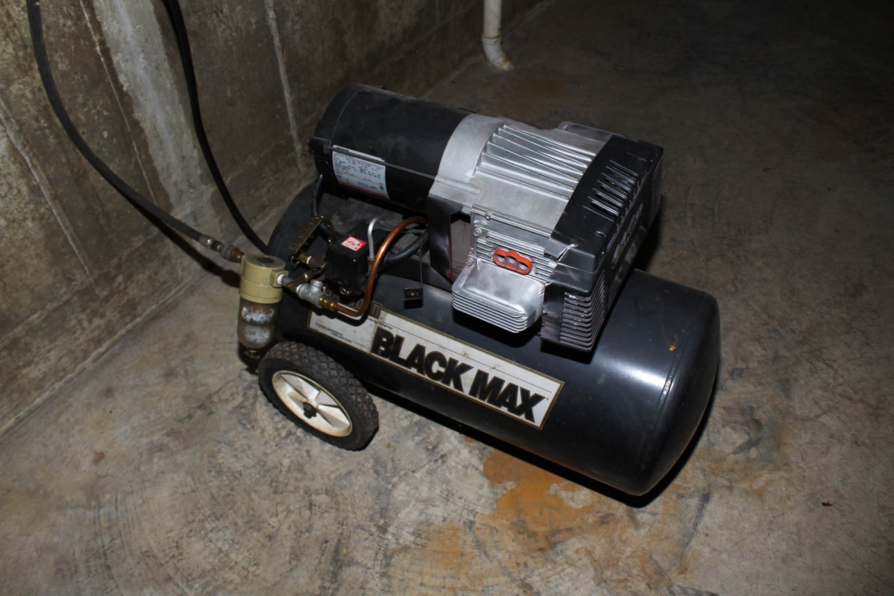 Oil Free Sanborn Black Max Air Compressor EBTH