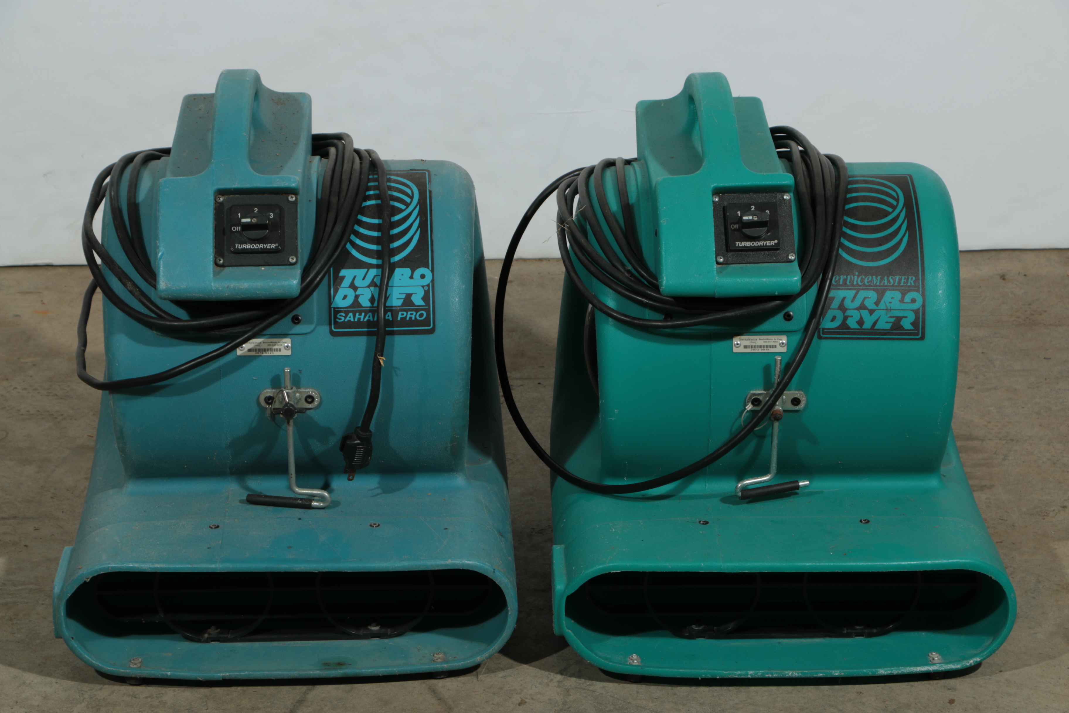 Servicemaster and Sahara Pro Turbo Dryers | EBTH