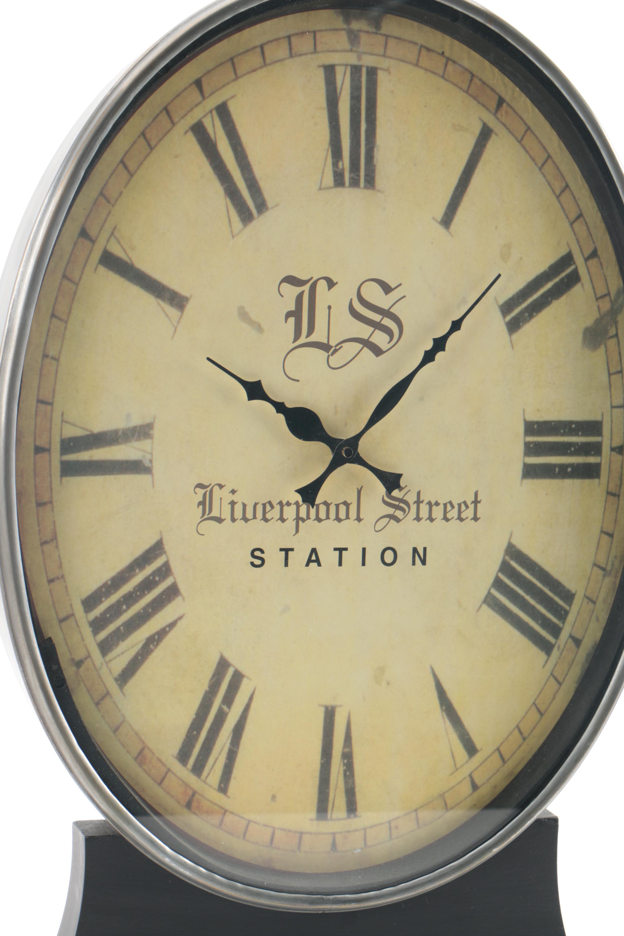 Contemporary "Liverpool Street Station" Mantel Clock EBTH