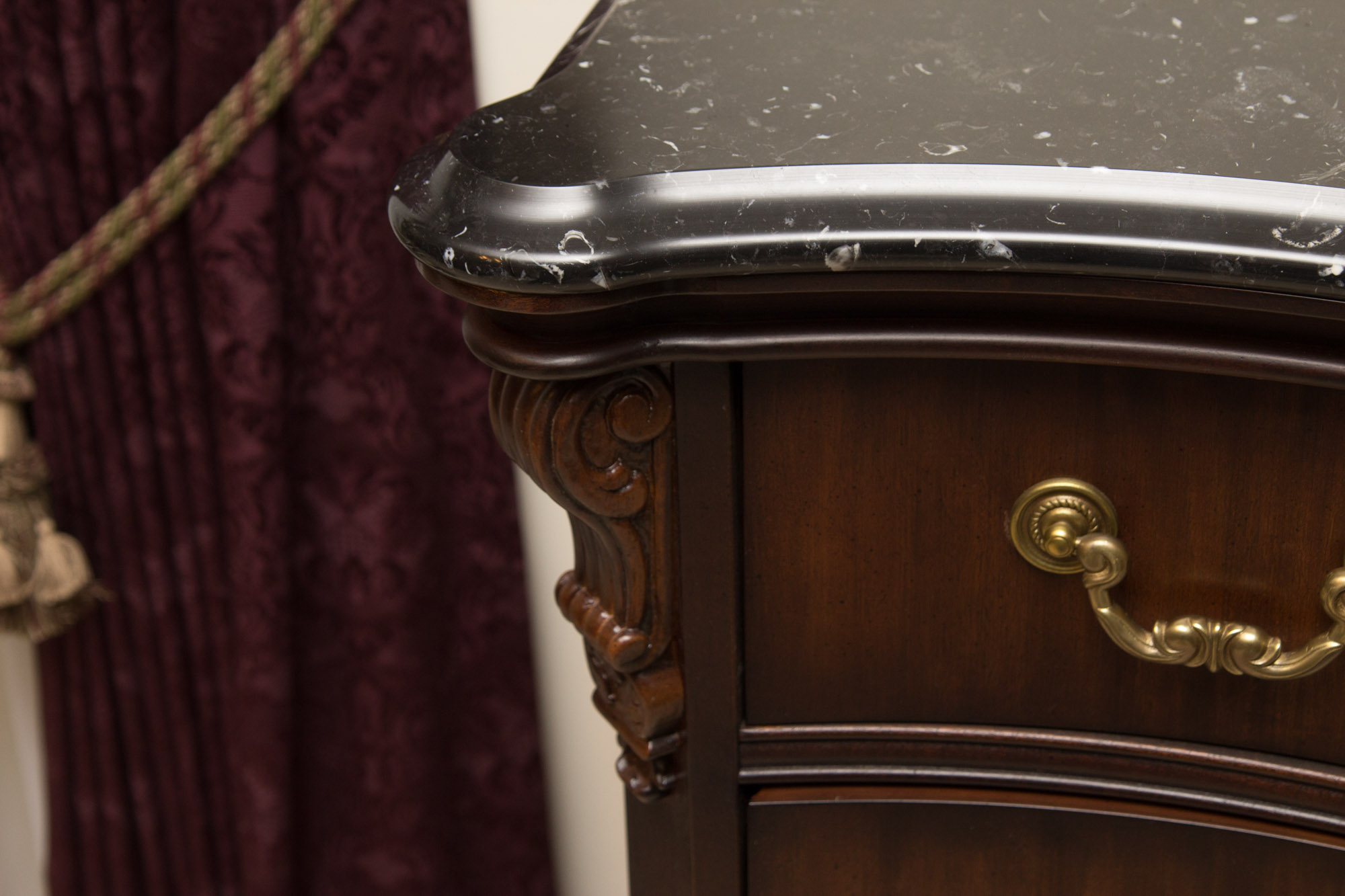 Bernhardt Marble Top Dresser EBTH