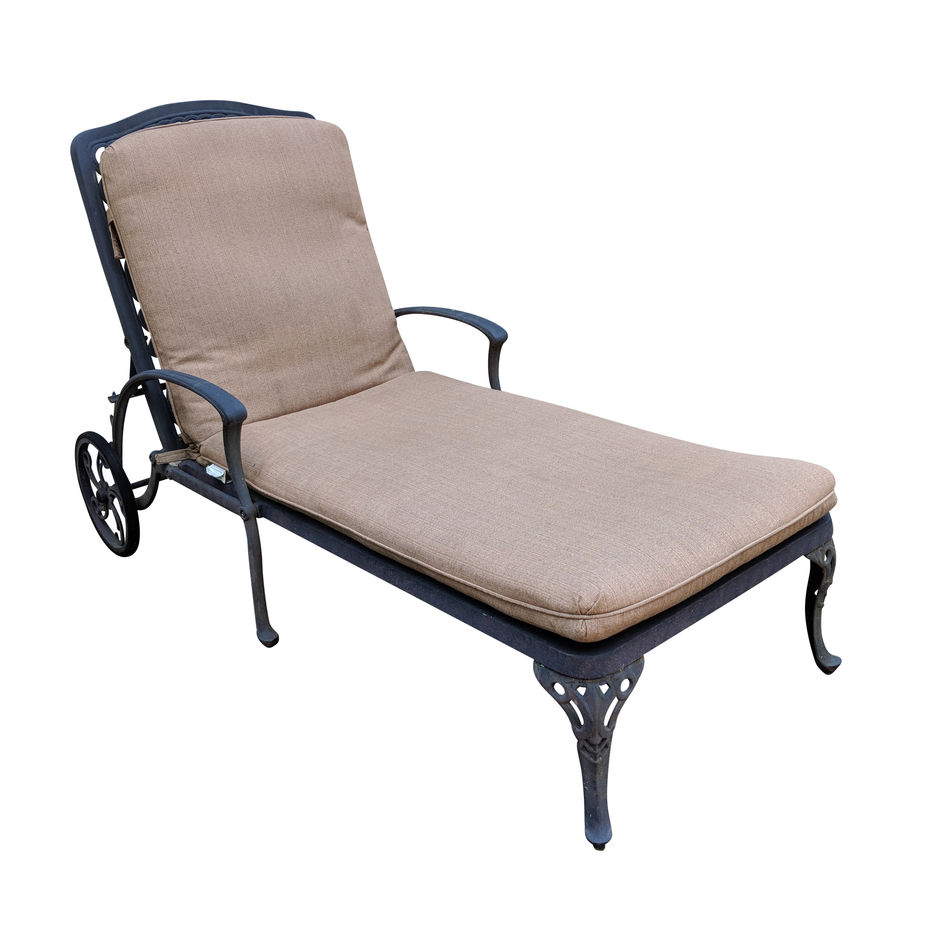 Hanamint Tuscany Cast Aluminum Chaise Lounge Ebth