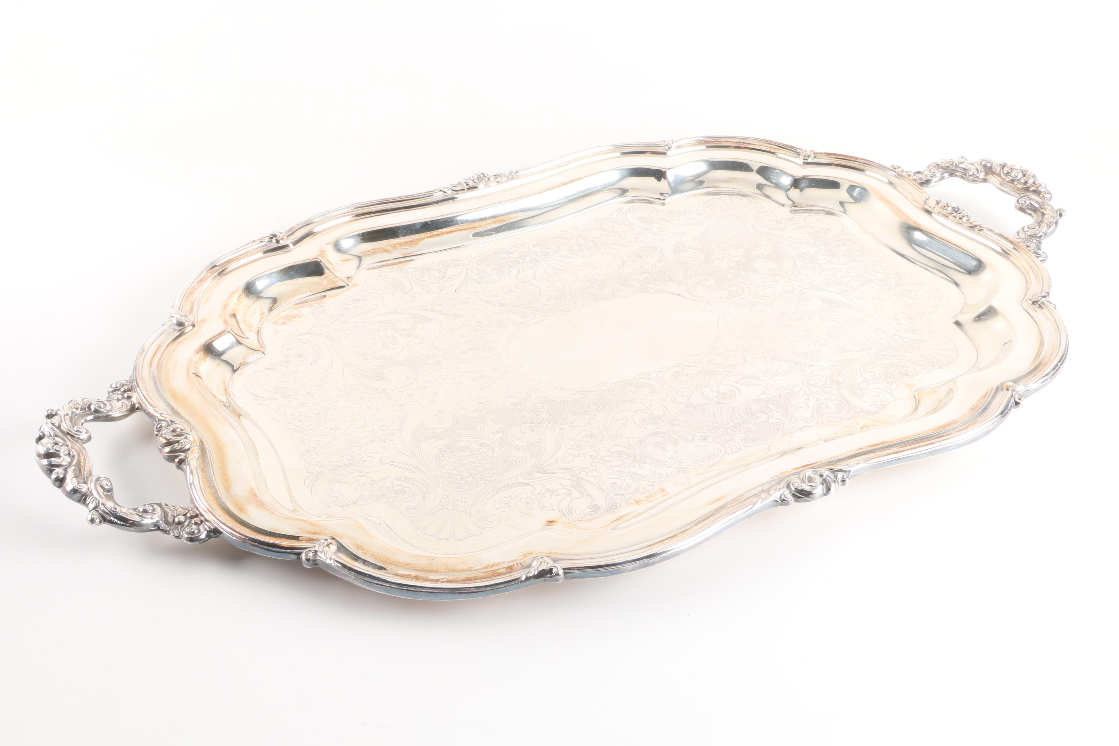 Community "Melon" Silver Plate Sheffield Reproduction Tea and Coffee