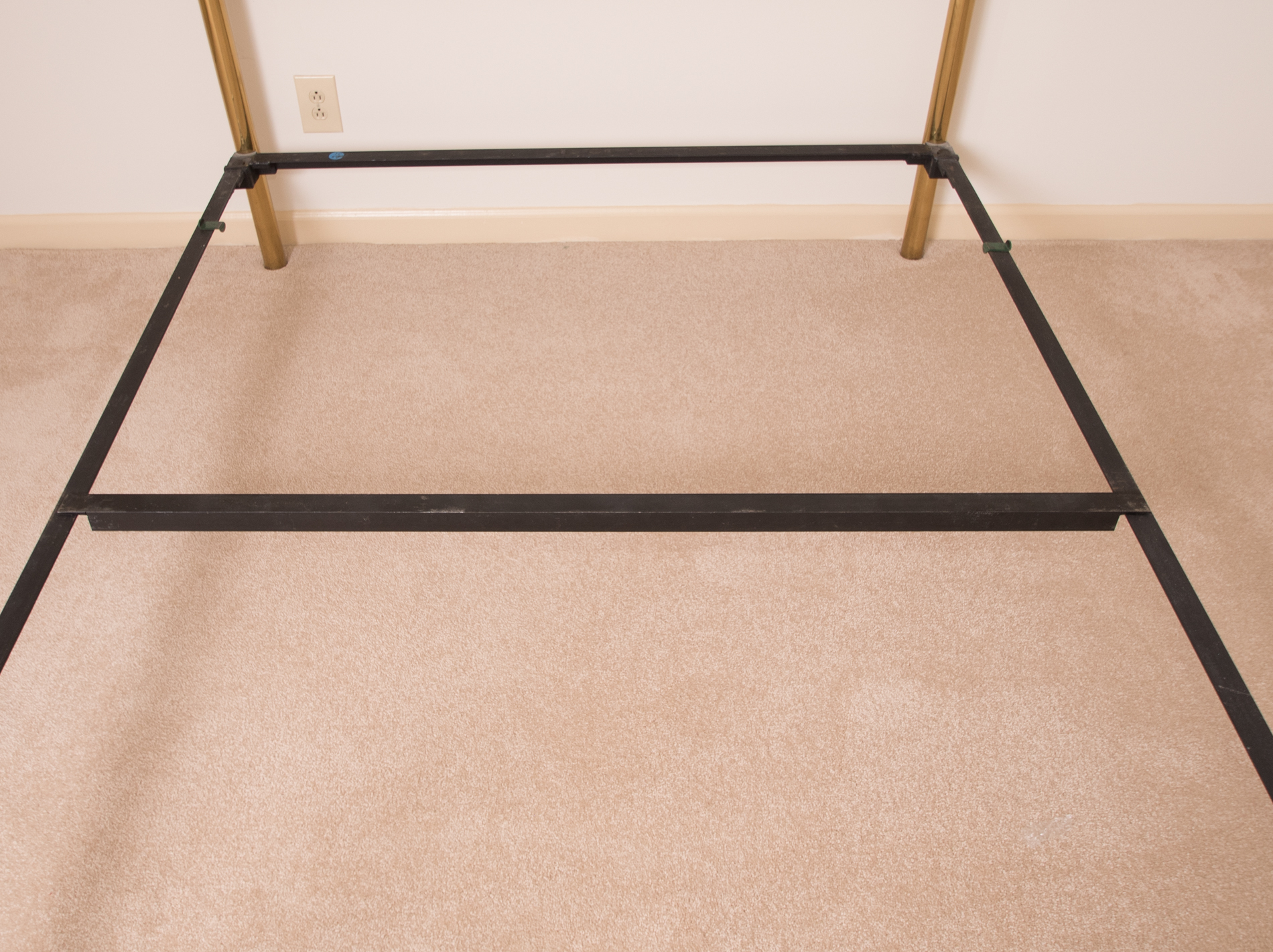 Vintage Queen Size Brass Bed Frame EBTH