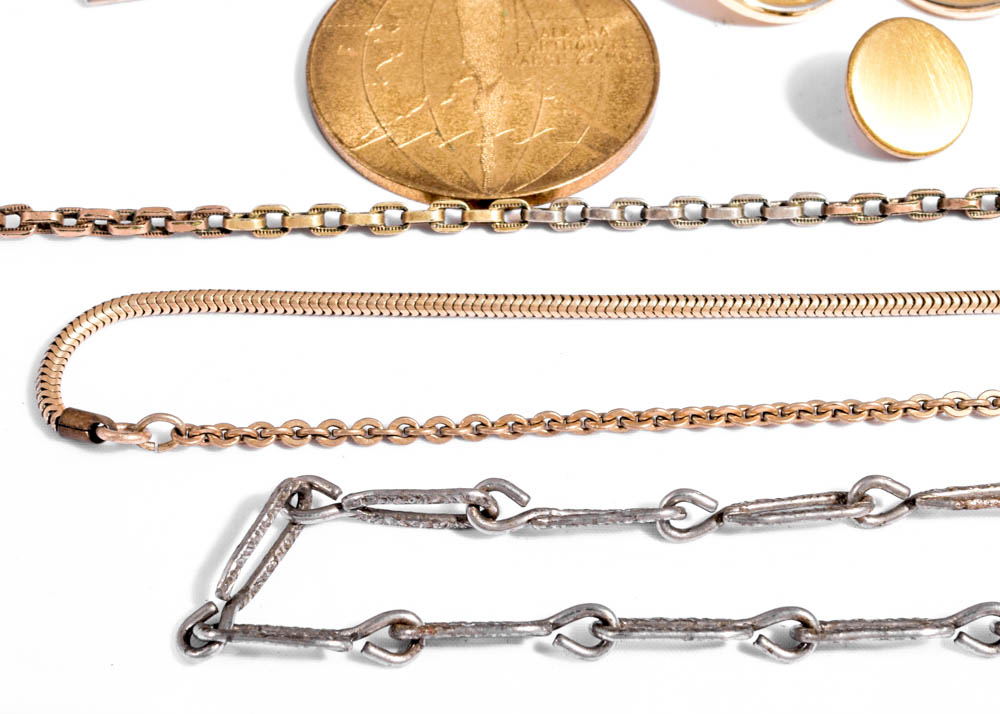 Gold Tone Men's Costume Jewelry EBTH