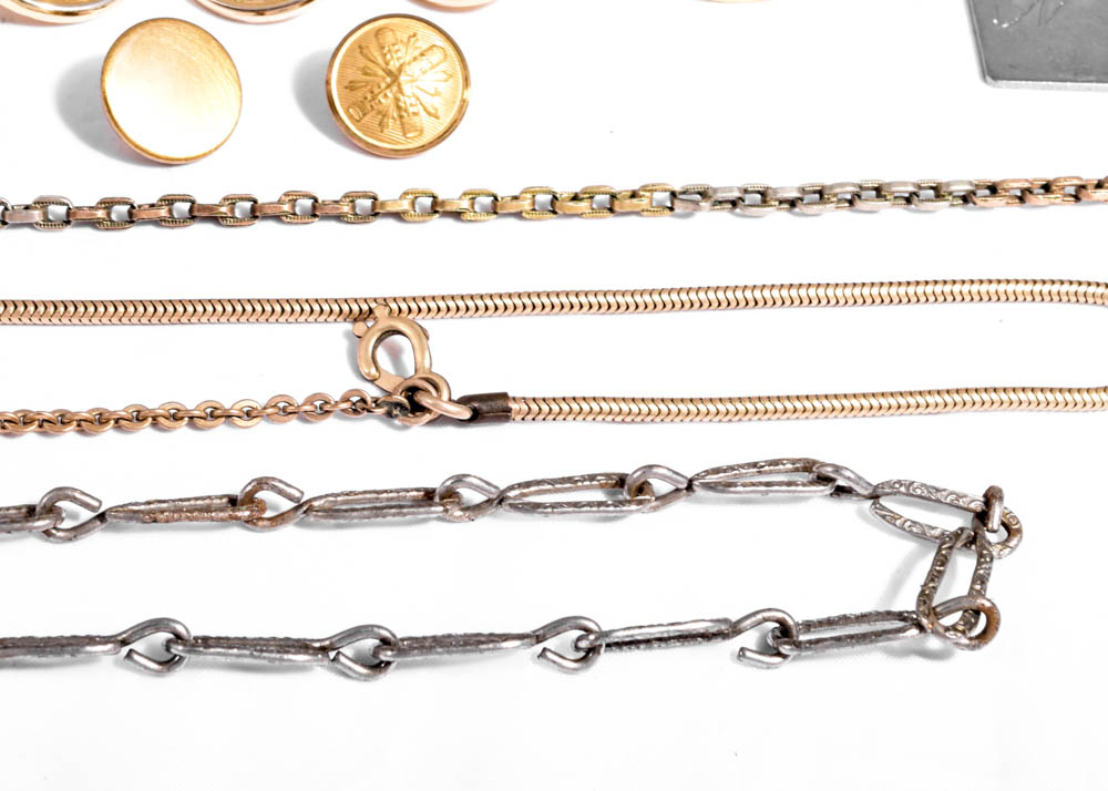 Gold Tone Men's Costume Jewelry EBTH