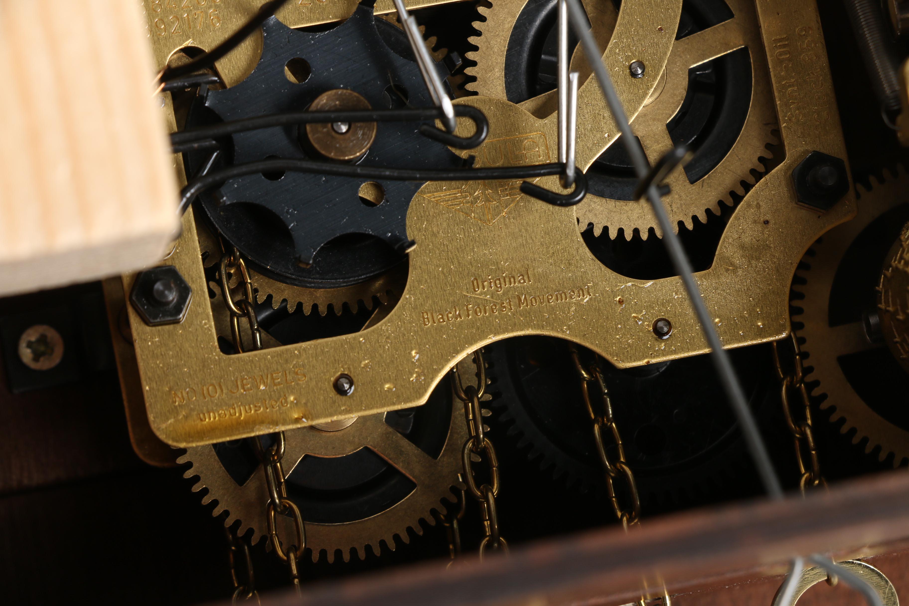 Drubba Black Forest German "Romance" Chalet Style Cuckoo Clock EBTH