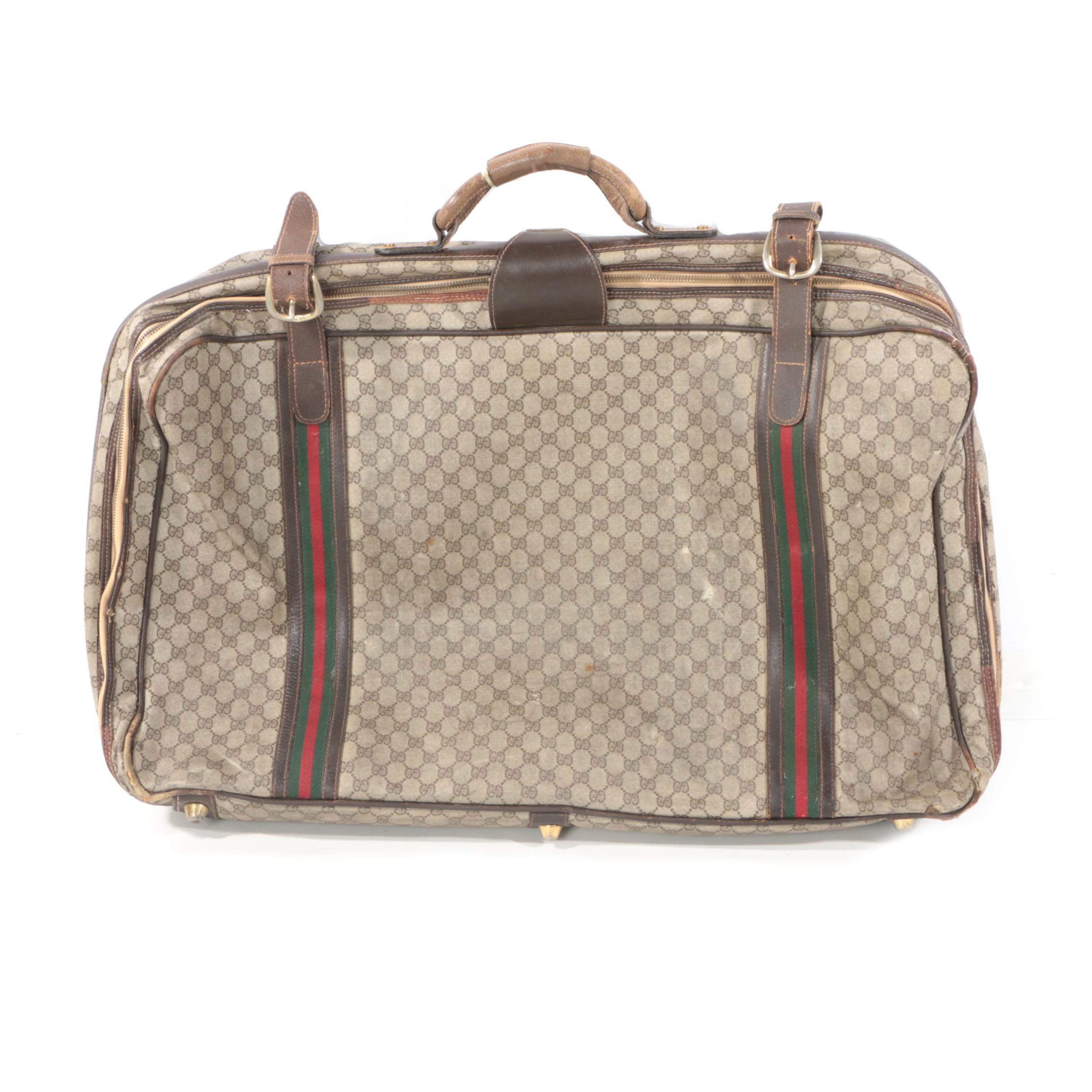 vintage gucci suitcase