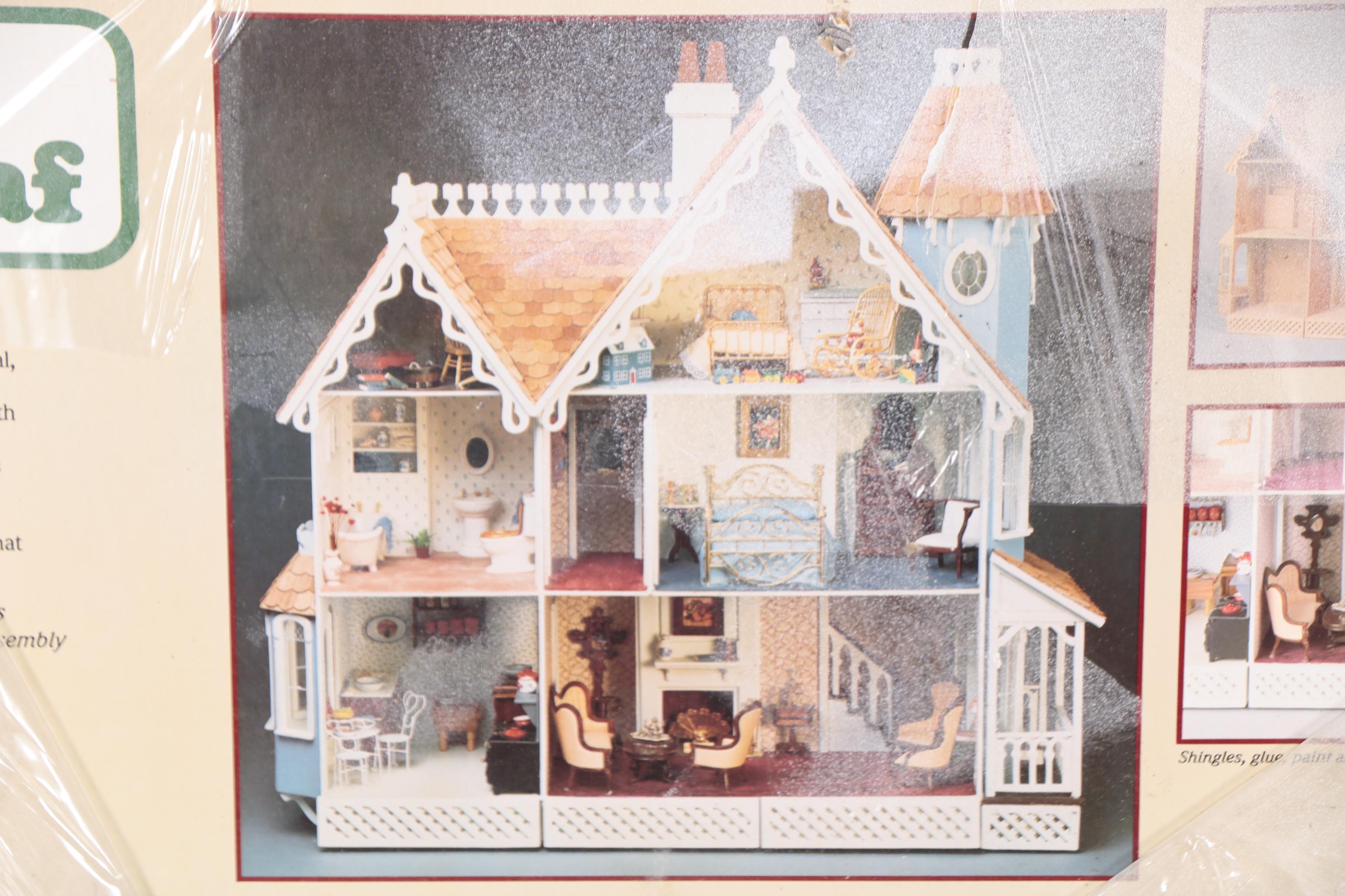 Greenleaf "The Mckinley" Wooden Dollhouse Kit EBTH