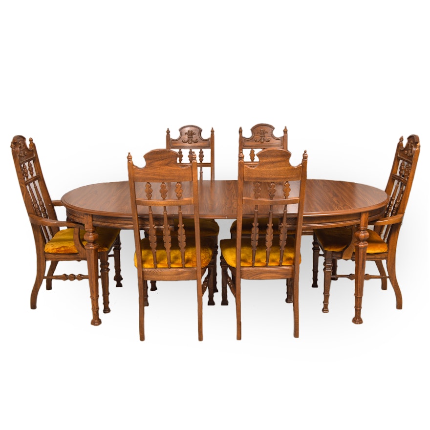 Spanish Revival Style Dining Set Spanish Revival Style Dining Set