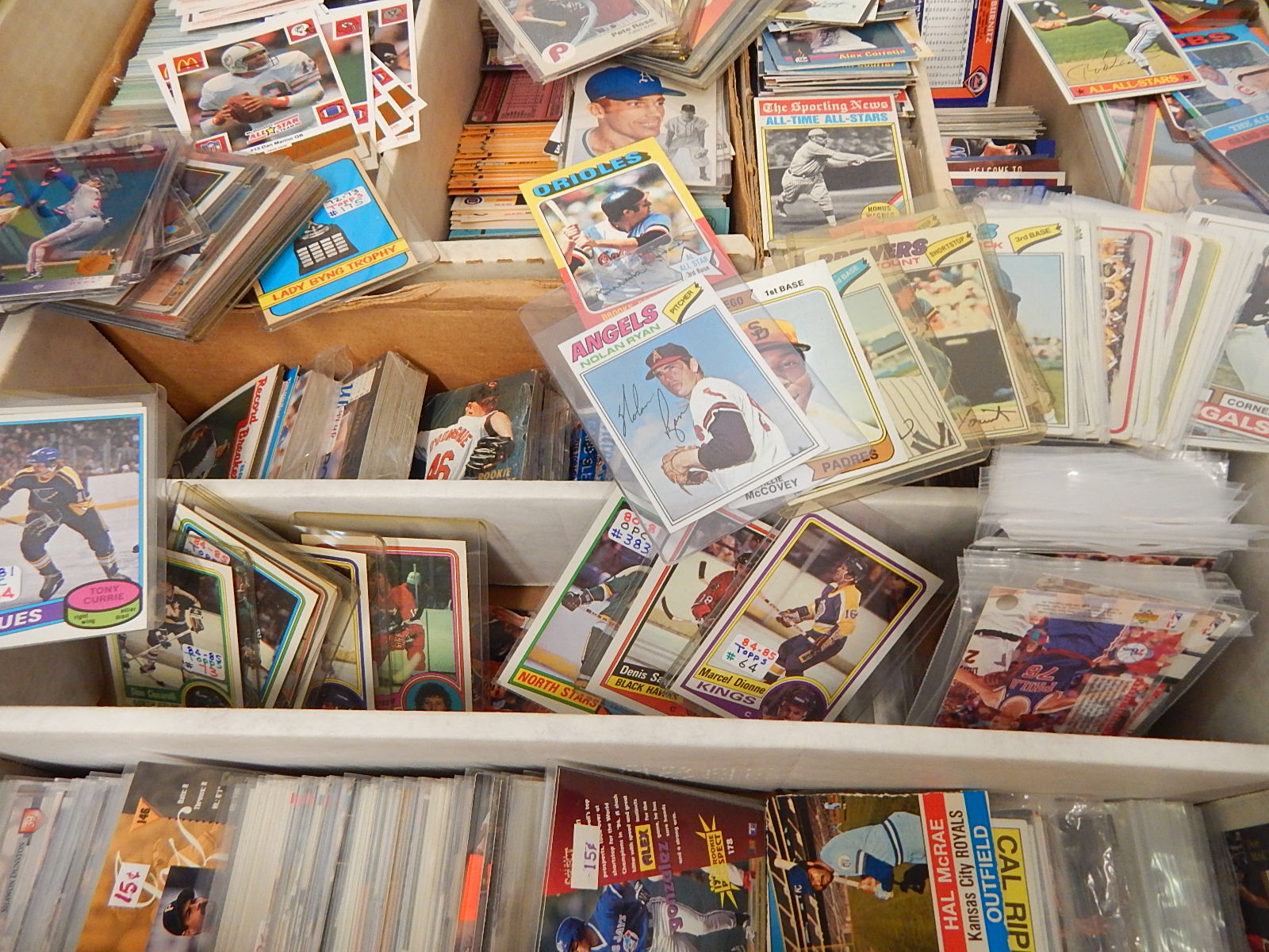 Huge Sports Card Collection with Around 8000 Cards ...
