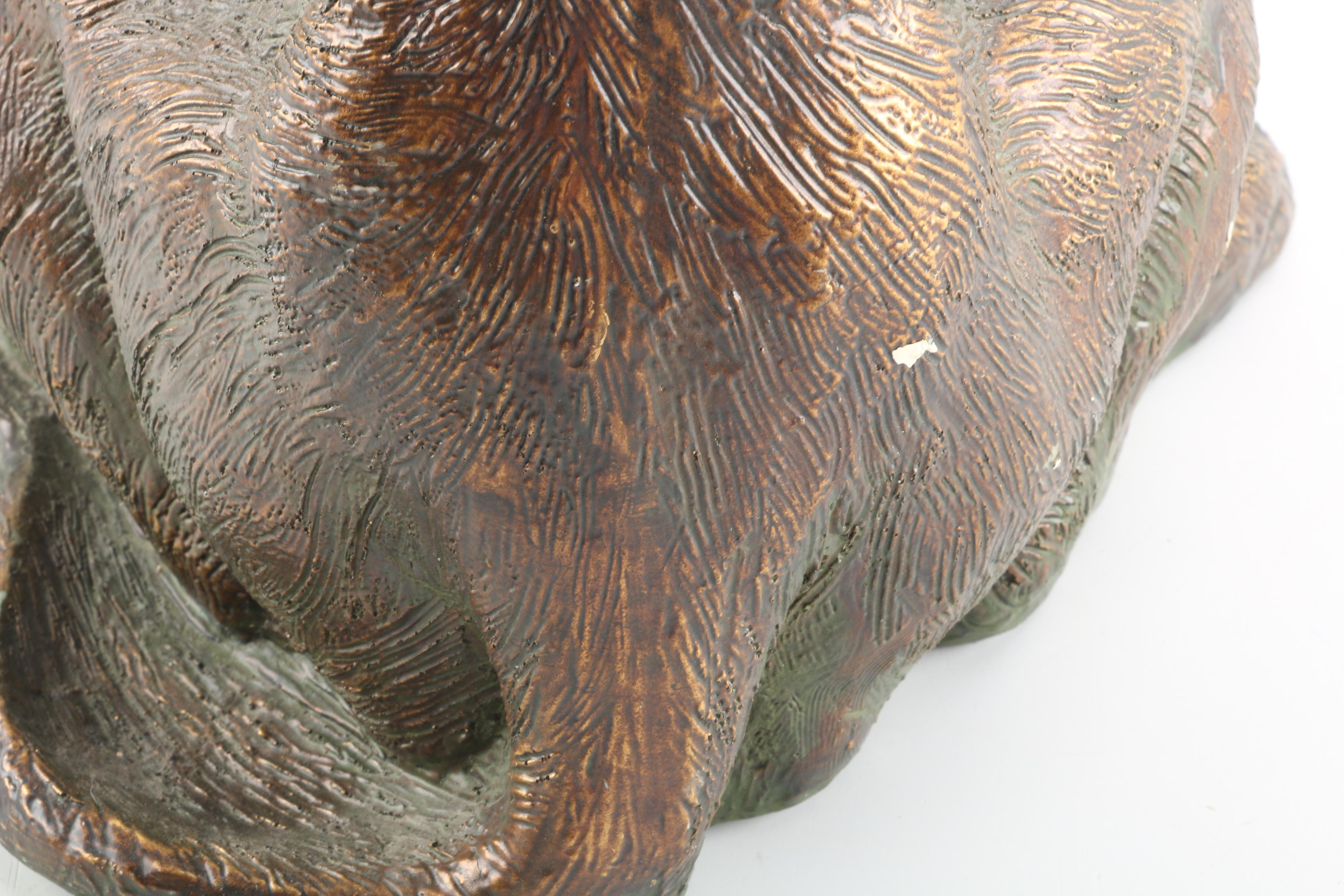 Cast Resin Lion Statue EBTH