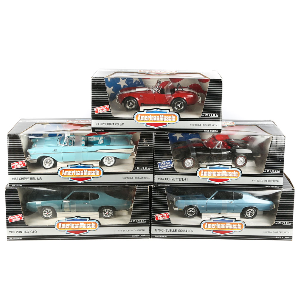 ertl american muscle diecast cars