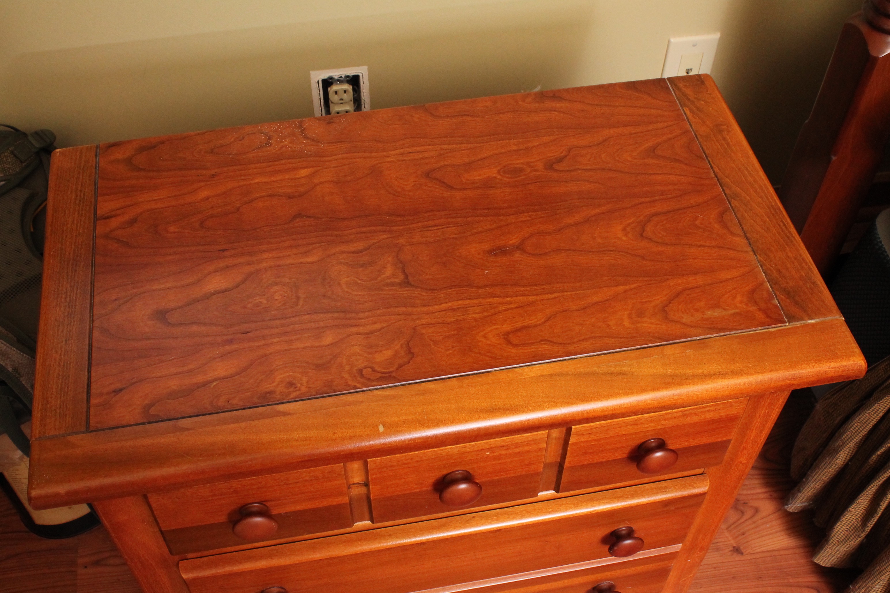 Cherry Bedside Table EBTH