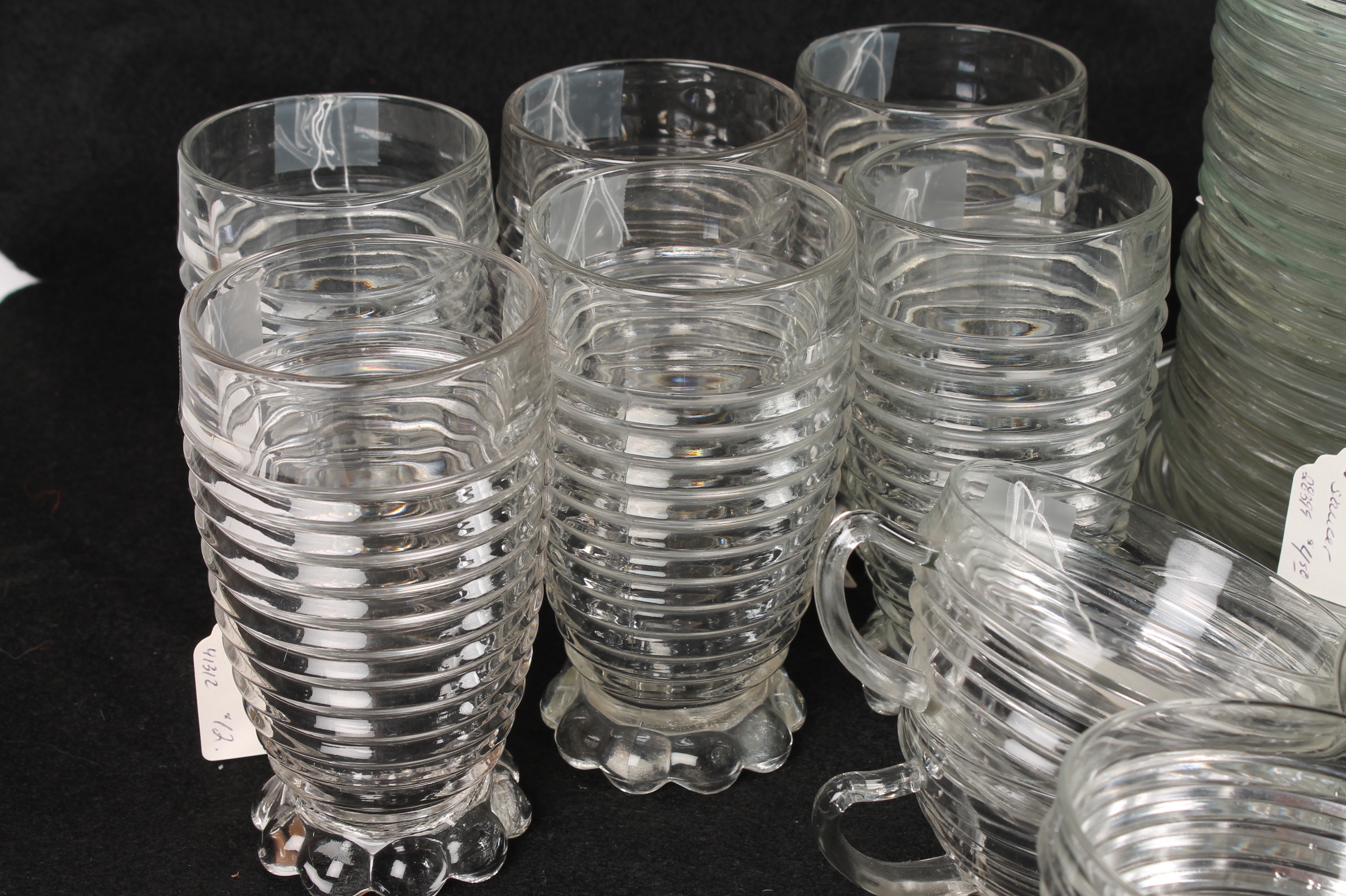 Vintage Anchor Hocking "Manhattan" Glass Tableware EBTH