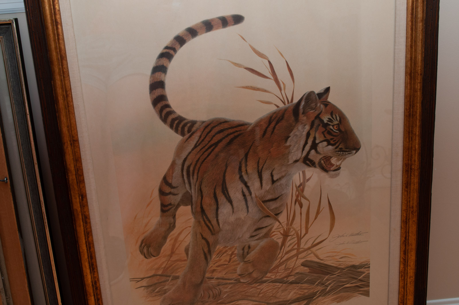 John A. Ruthven 1970 Signed Limited Edition Offset Lithograph "Bengal