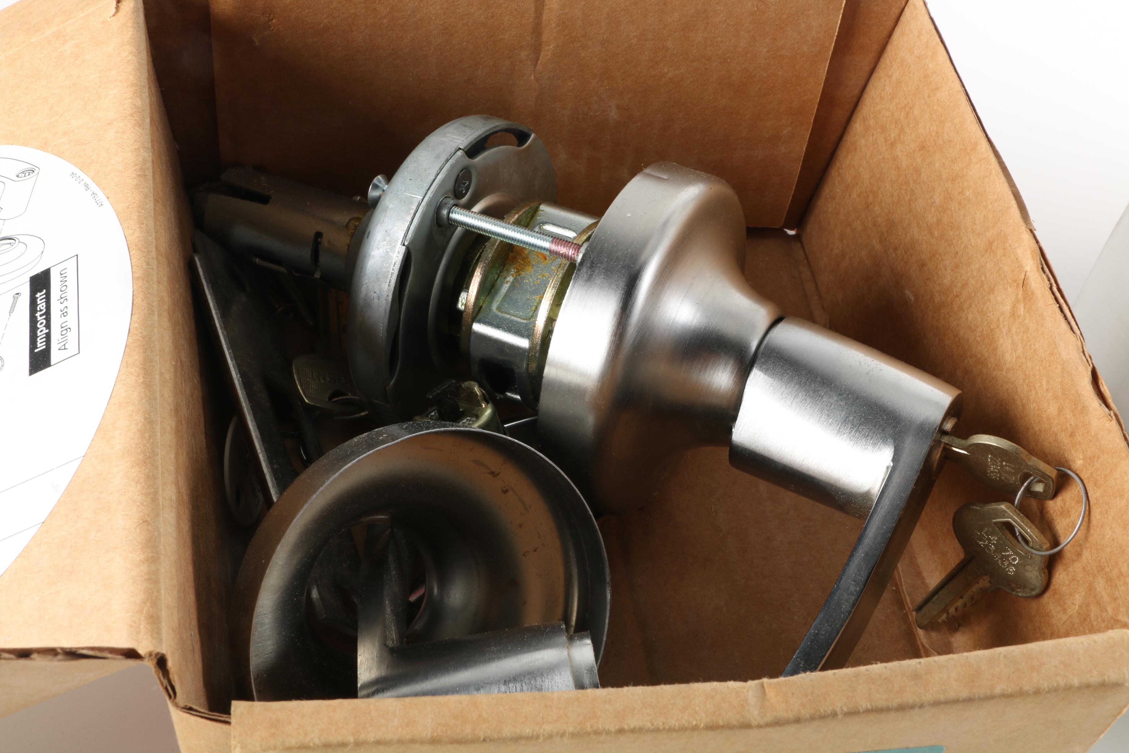 Commercial Door Handles with Locks EBTH