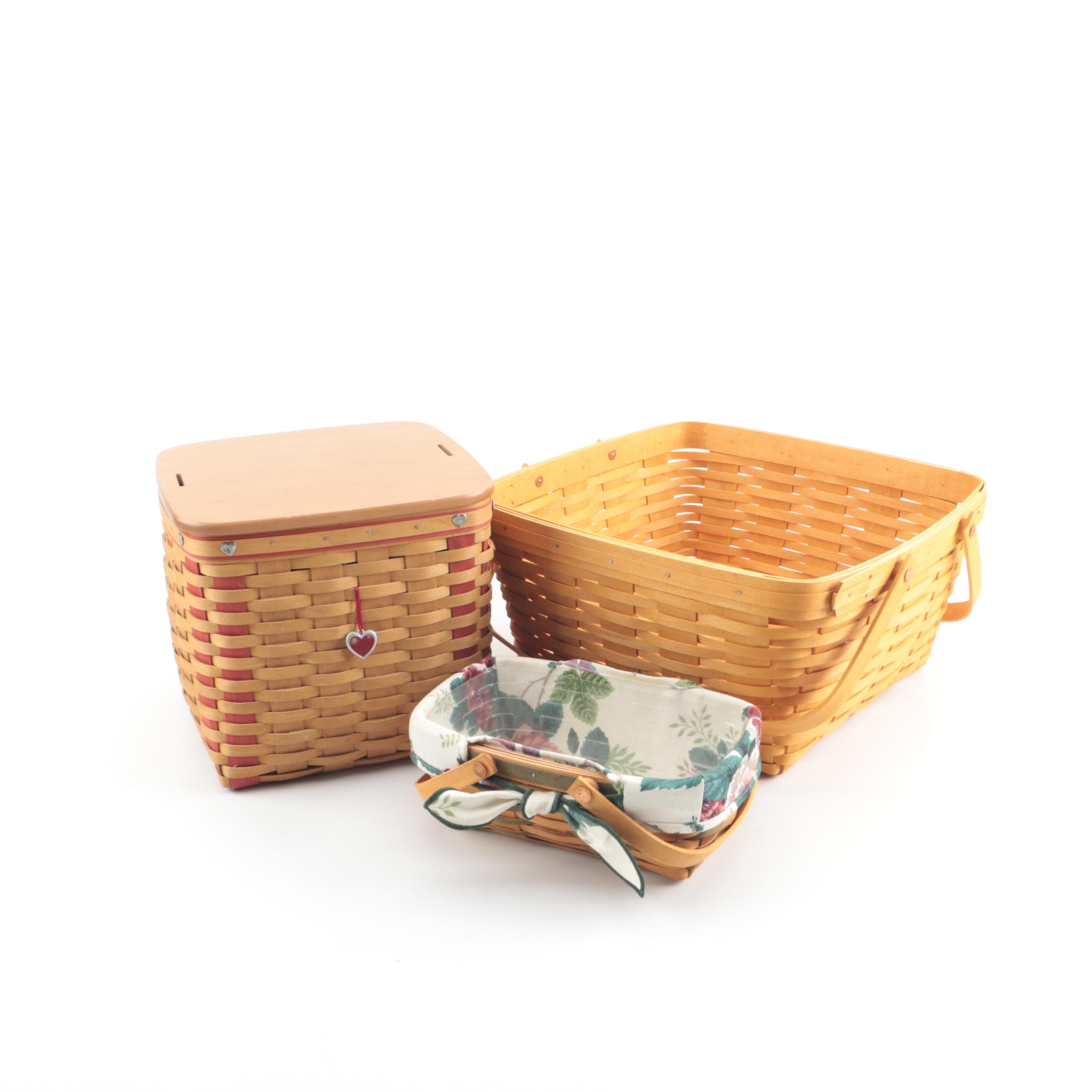 Longaberger Baskets Including Jerry Longaberger Signature EBTH